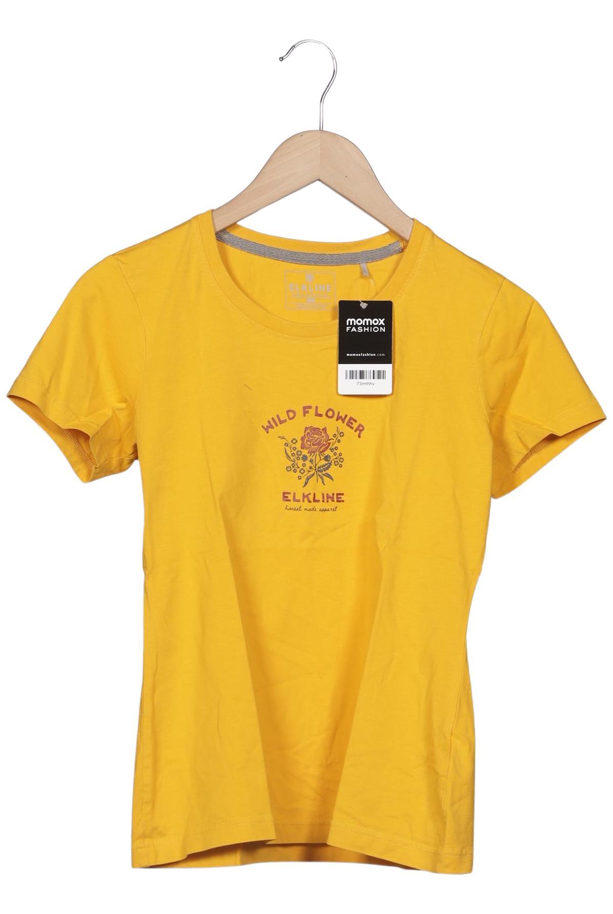 

elkline Damen T-Shirt, gelb, Gr. 36