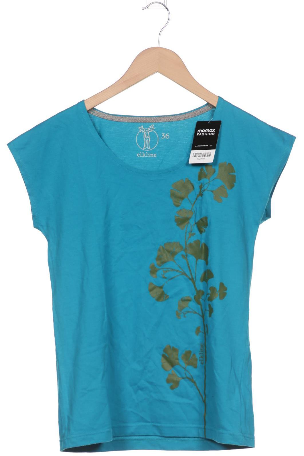 

elkline Damen T-Shirt, blau, Gr. 36