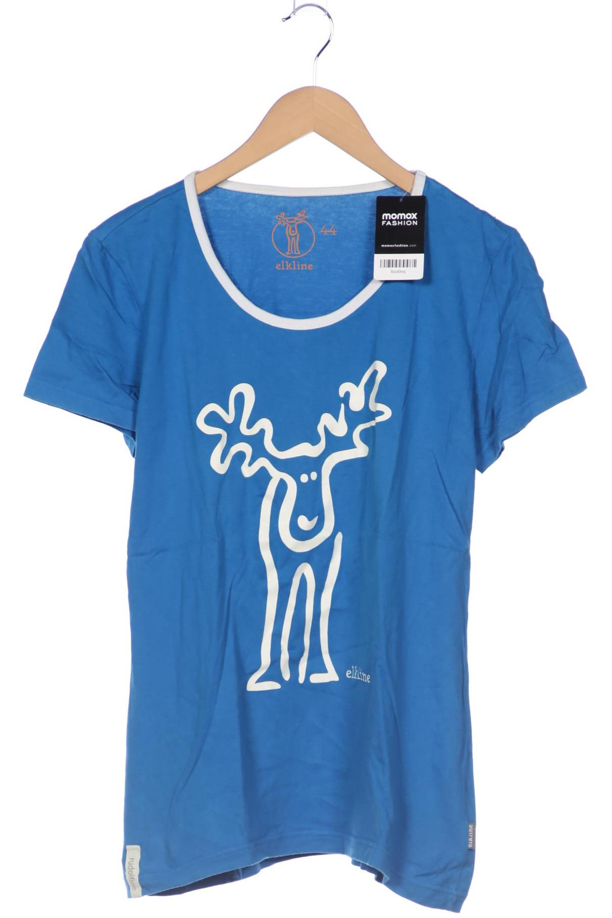 

elkline Damen T-Shirt, blau, Gr. 44