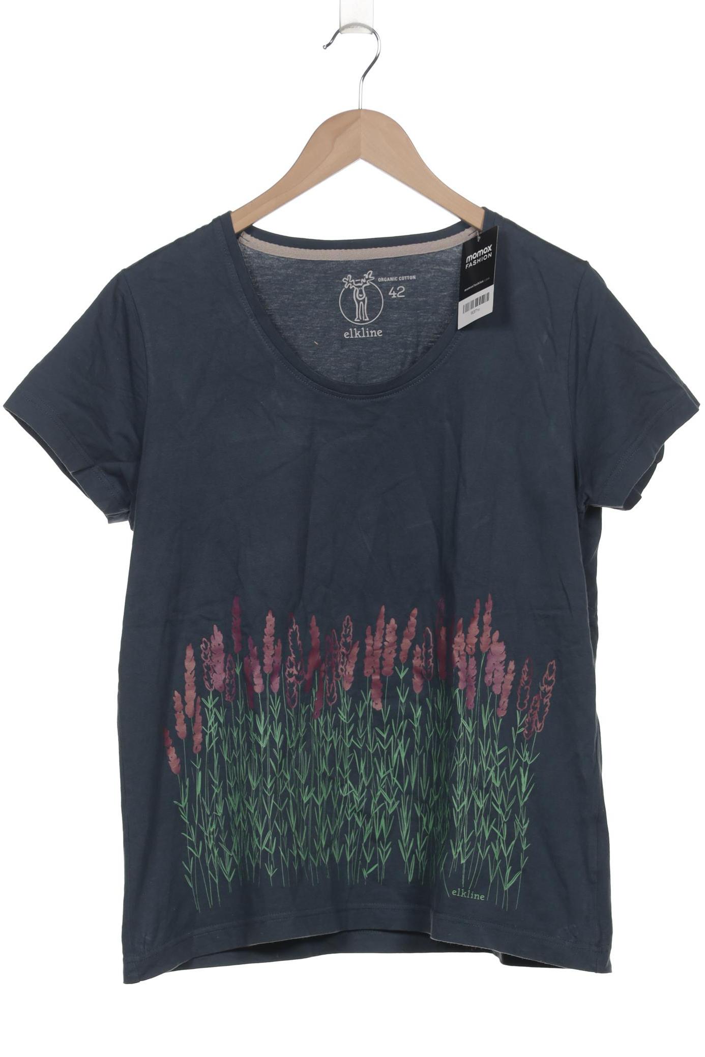 

elkline Damen T-Shirt, blau, Gr. 42