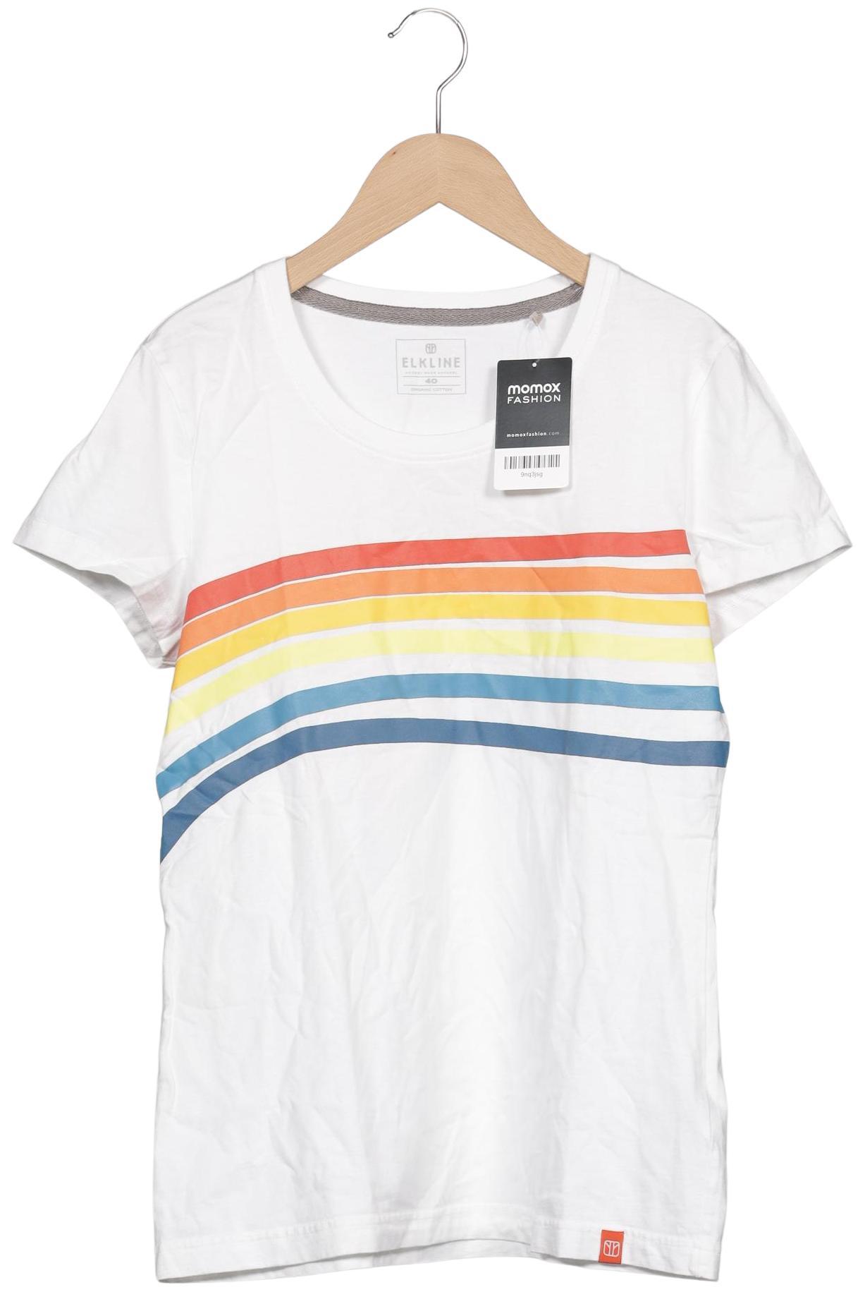 

elkline Damen T-Shirt, weiß, Gr. 40