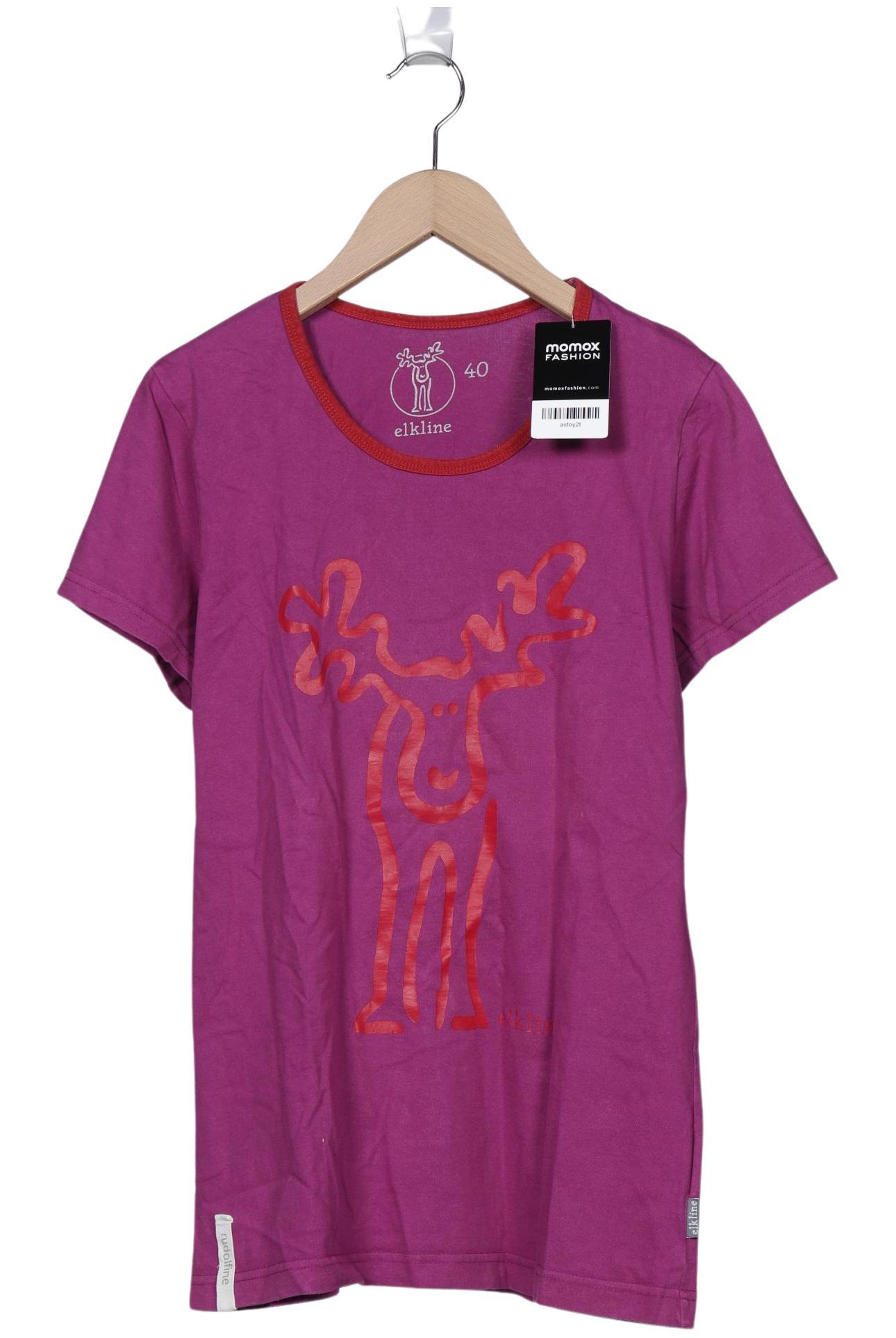 

elkline Damen T-Shirt, flieder, Gr. 40