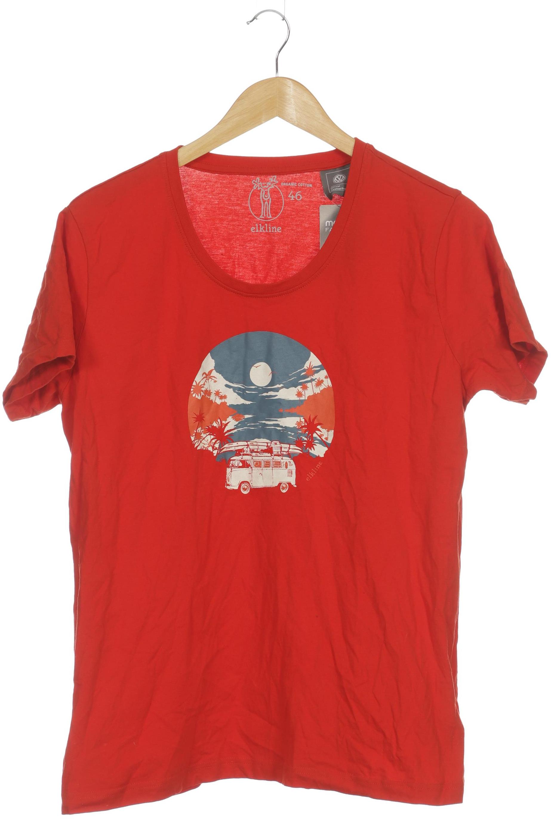 

elkline Damen T-Shirt, rot, Gr. 46
