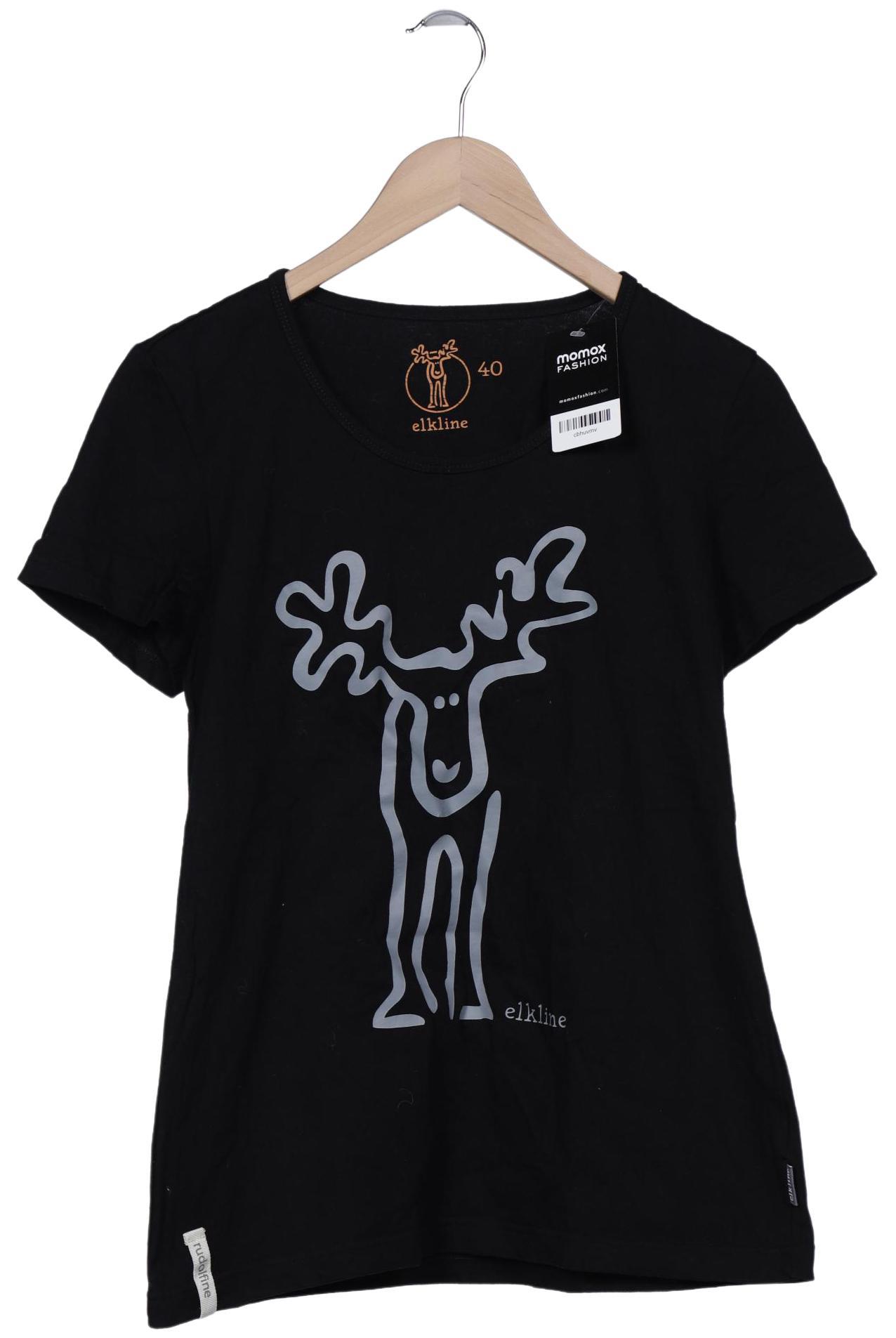 

elkline Damen T-Shirt, schwarz, Gr. 40