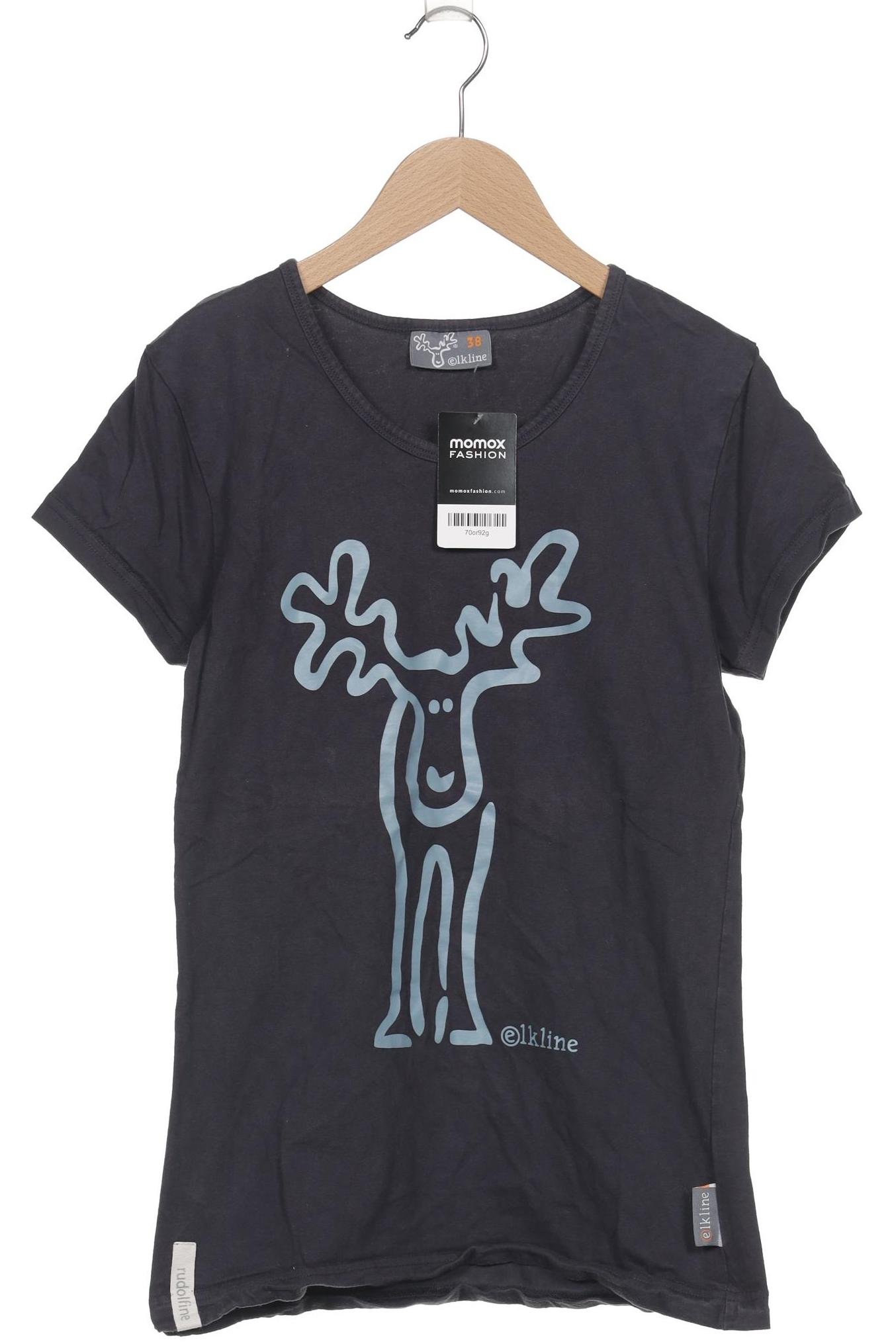 

elkline Damen T-Shirt, marineblau, Gr. 38