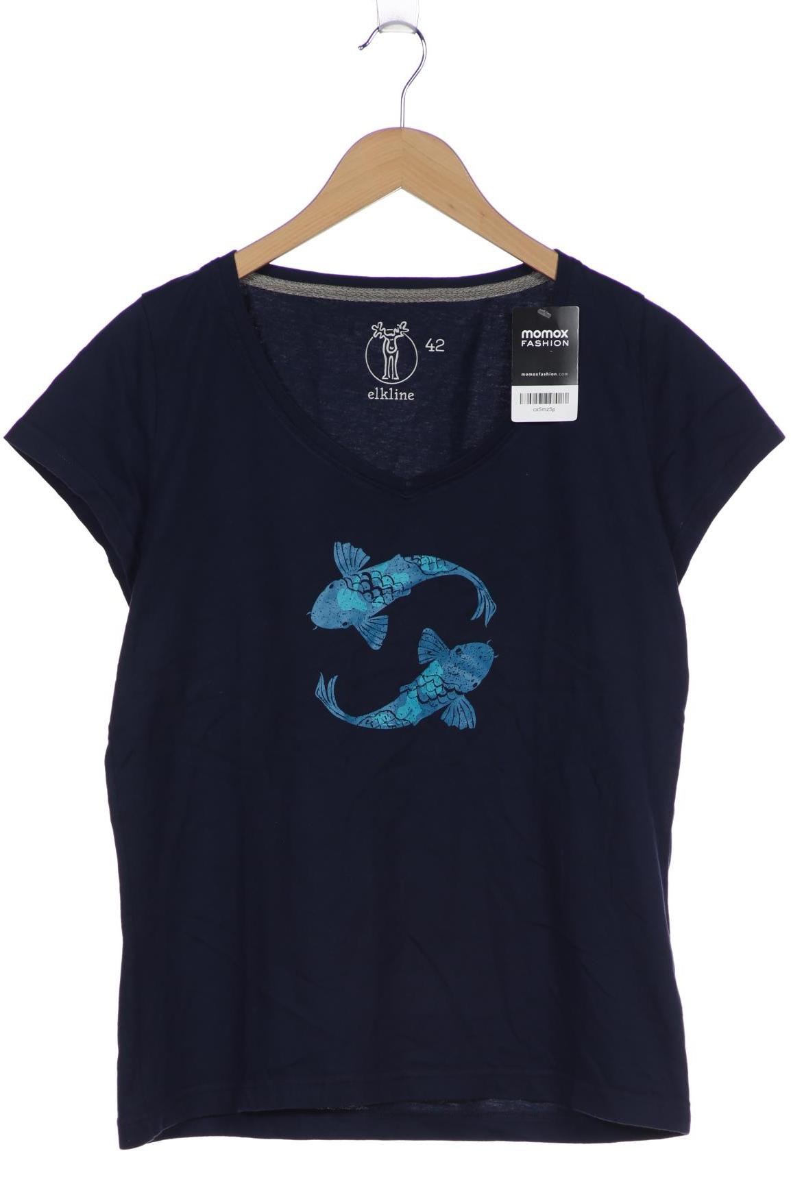 

elkline Damen T-Shirt, marineblau