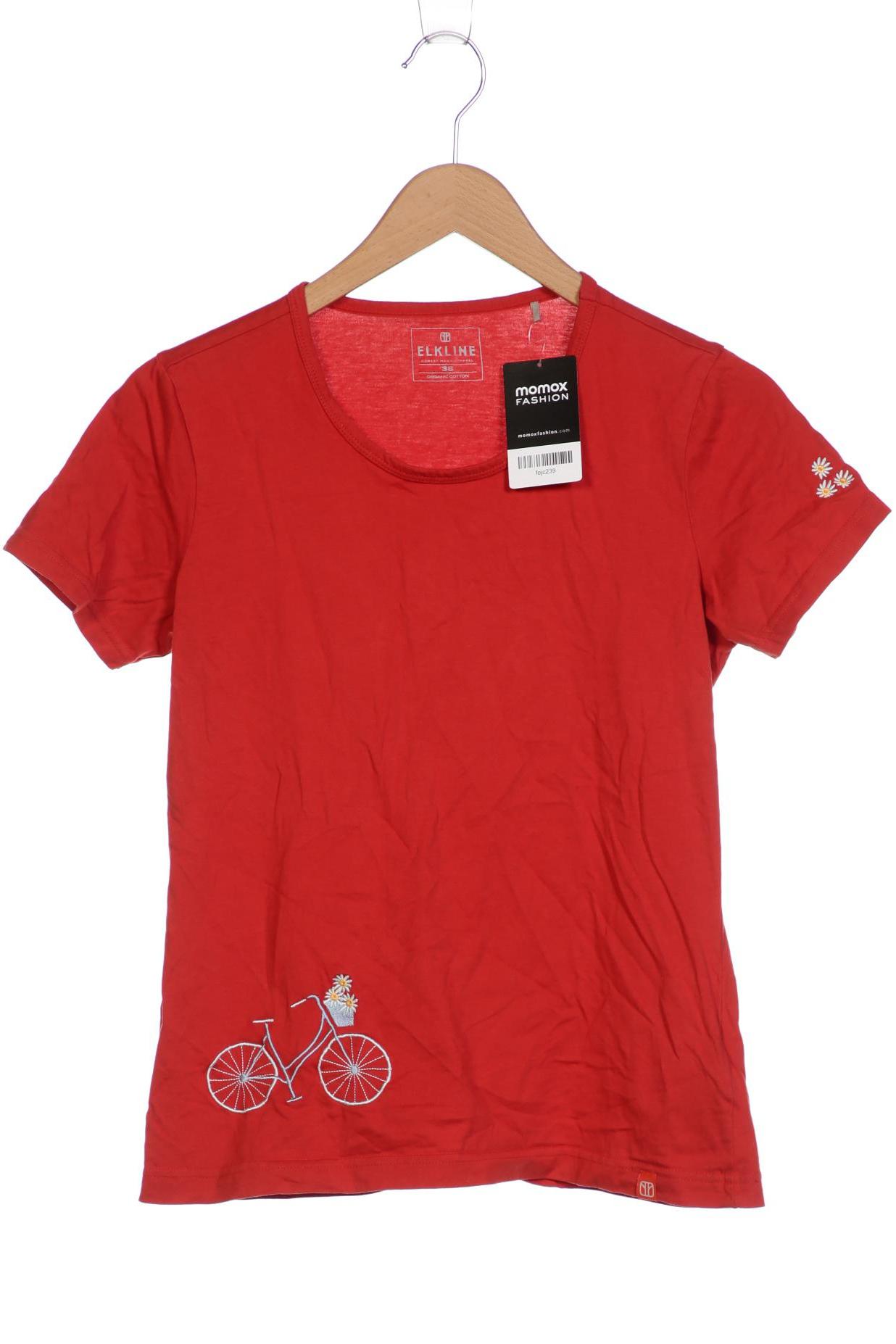 

elkline Damen T-Shirt, rot, Gr. 38