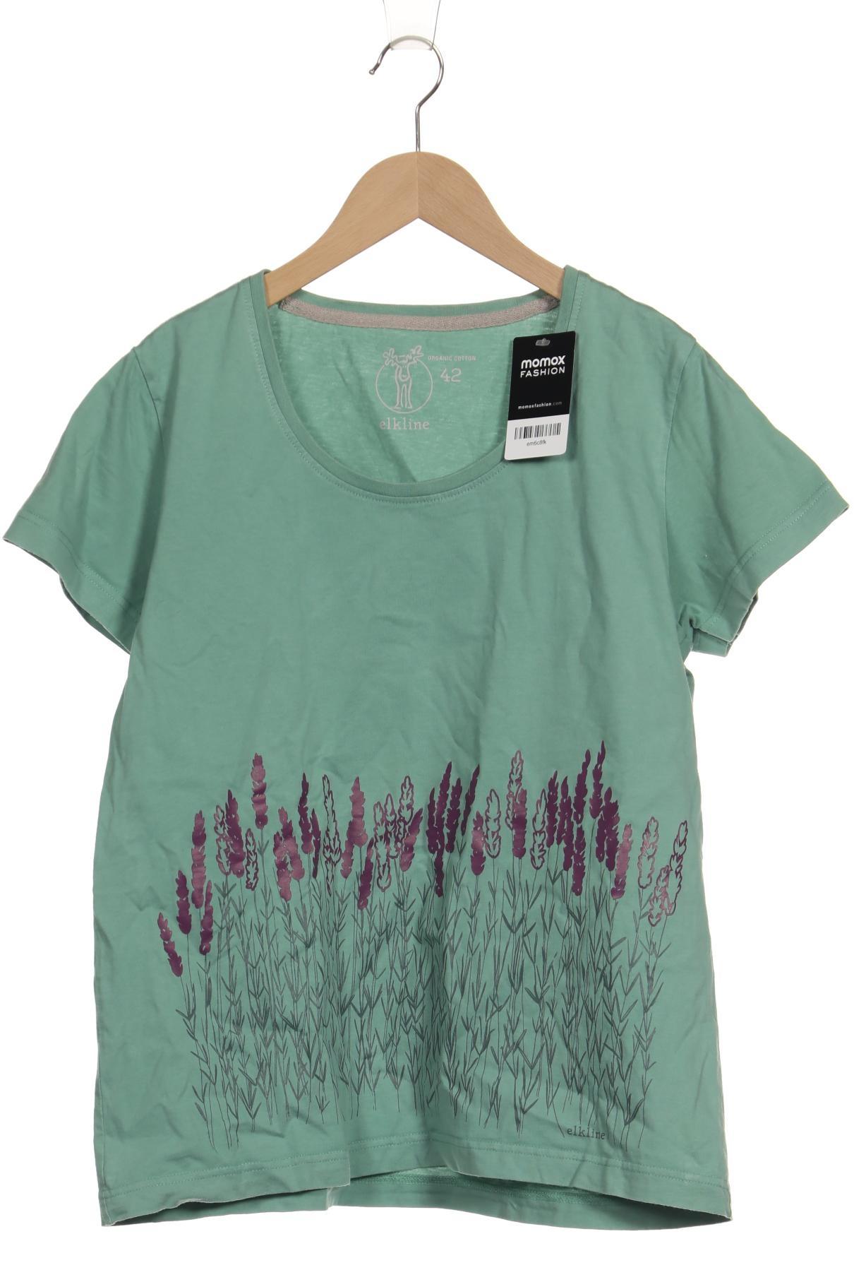 

elkline Damen T-Shirt, grün, Gr. 42