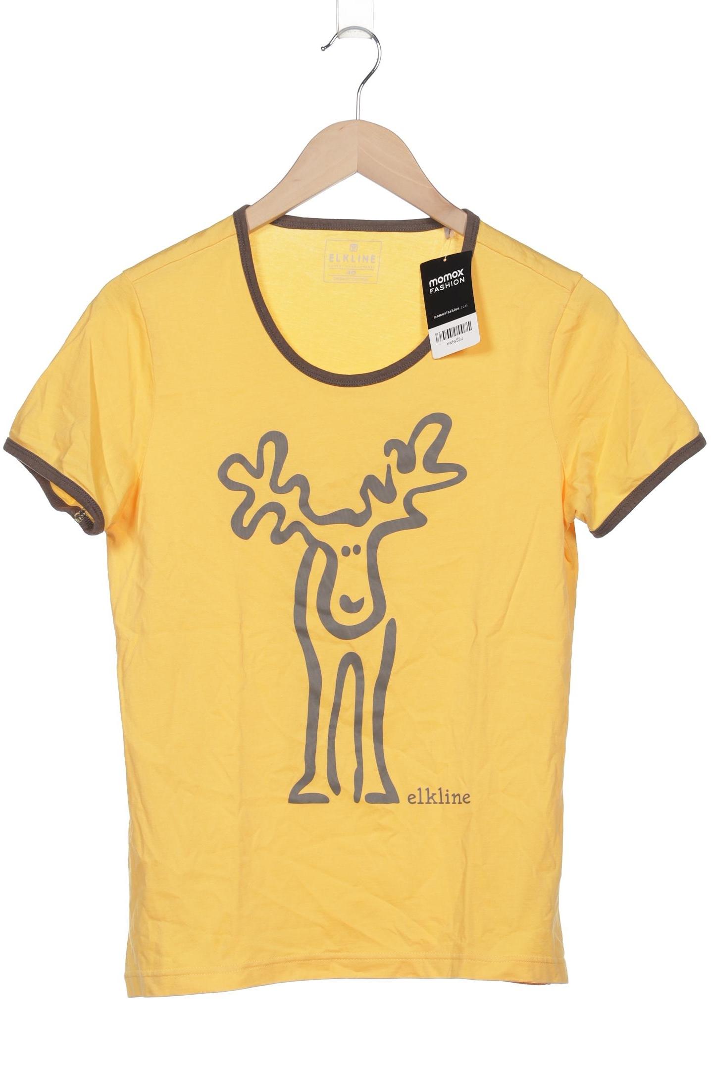 

elkline Damen T-Shirt, gelb, Gr. 40