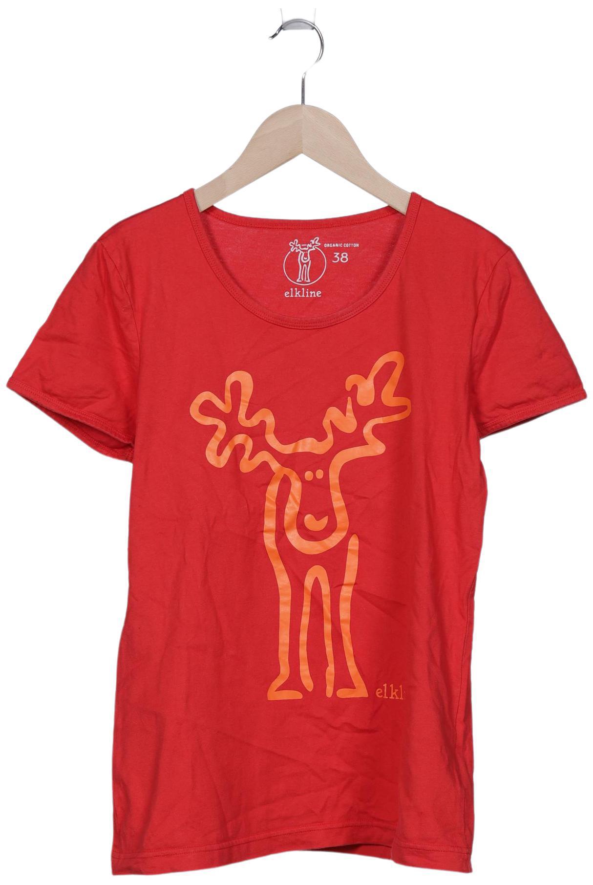 

elkline Damen T-Shirt, rot, Gr. 38