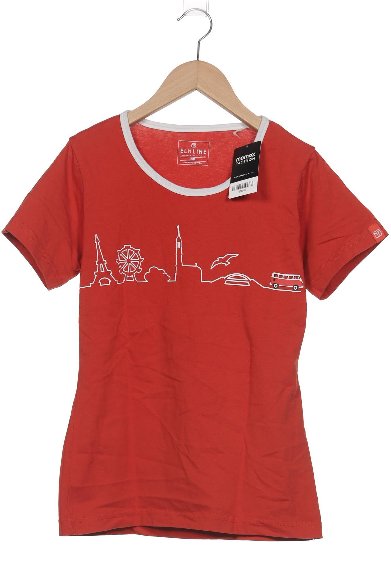 

elkline Damen T-Shirt, orange, Gr. 38
