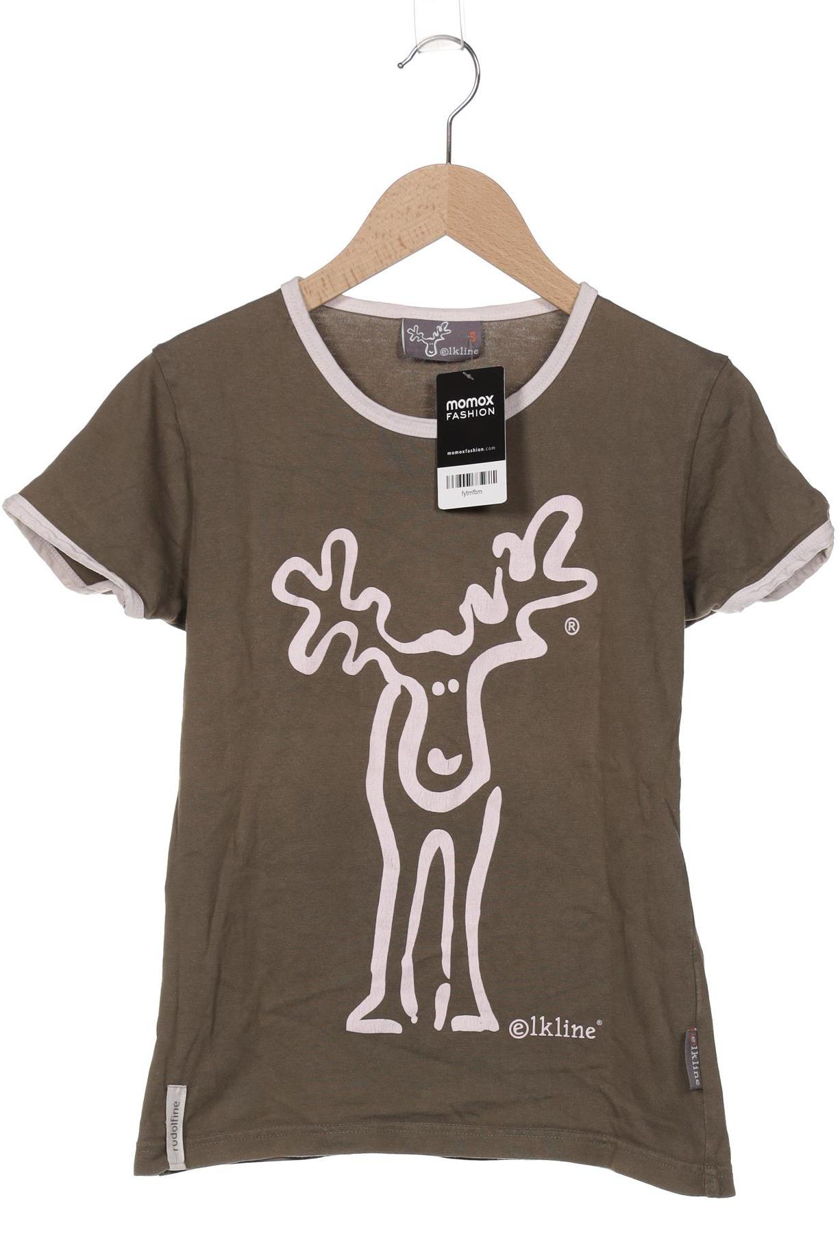

elkline Damen T-Shirt, grün, Gr. 36