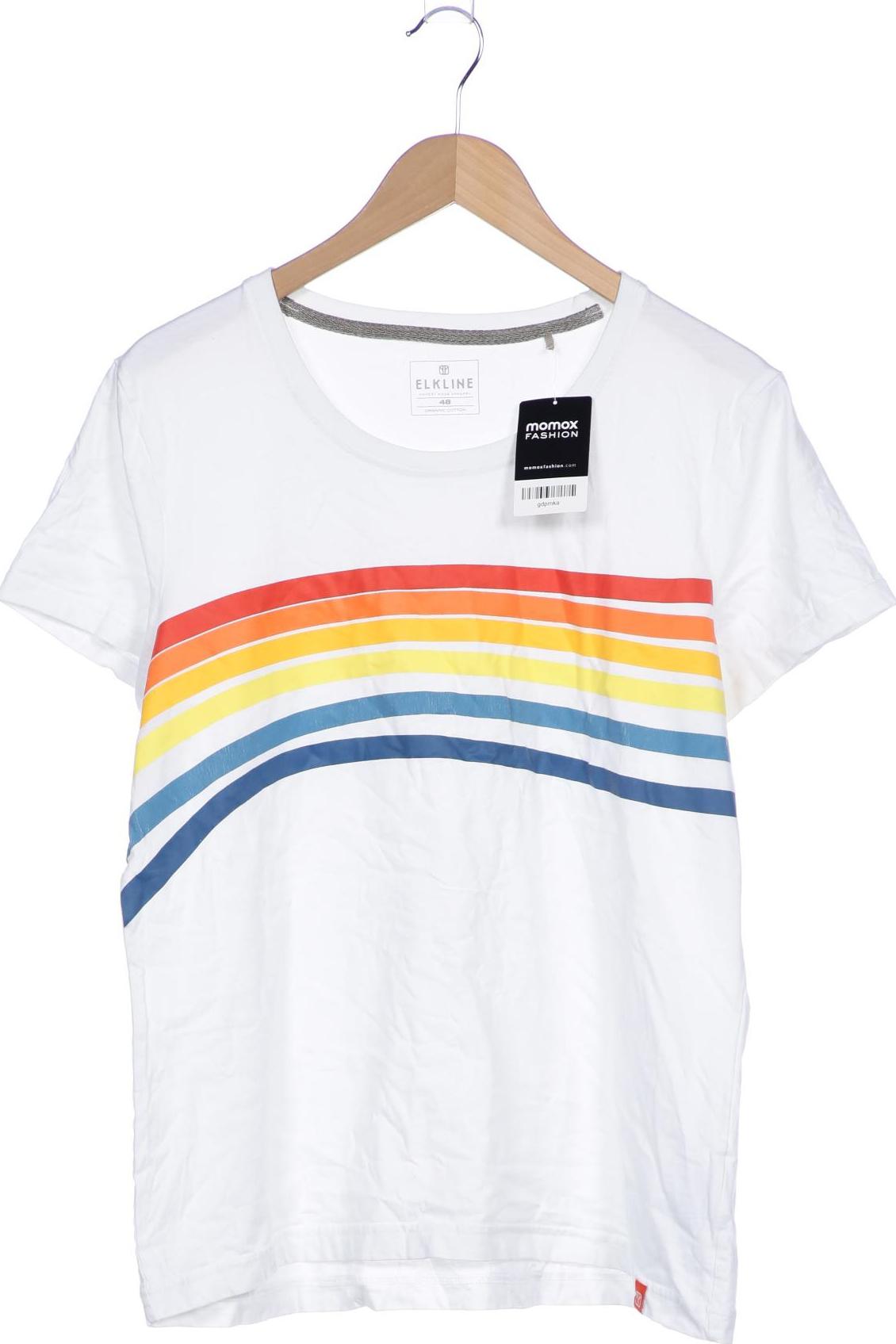 

elkline Damen T-Shirt, weiß, Gr. 48