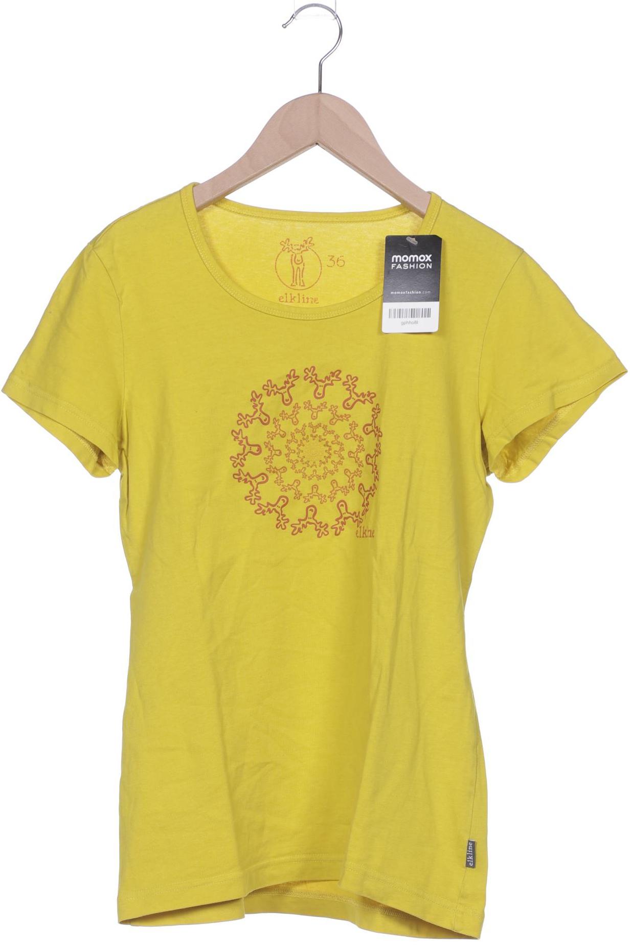 

elkline Damen T-Shirt, gelb, Gr. 36