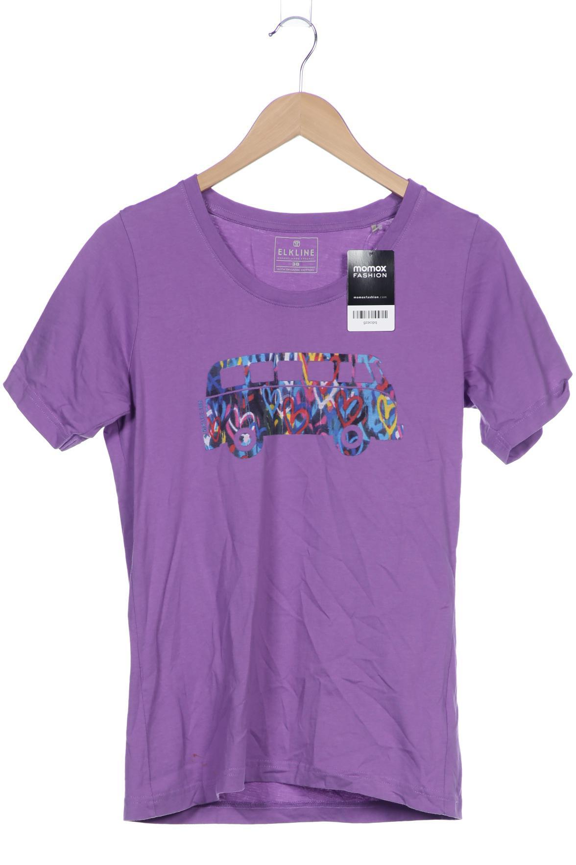

elkline Damen T-Shirt, flieder, Gr. 38