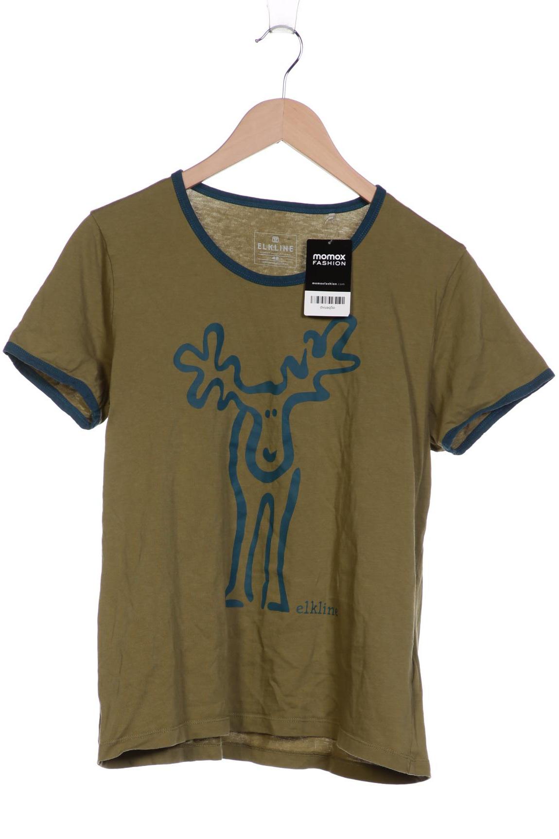 

elkline Damen T-Shirt, grün, Gr. 42
