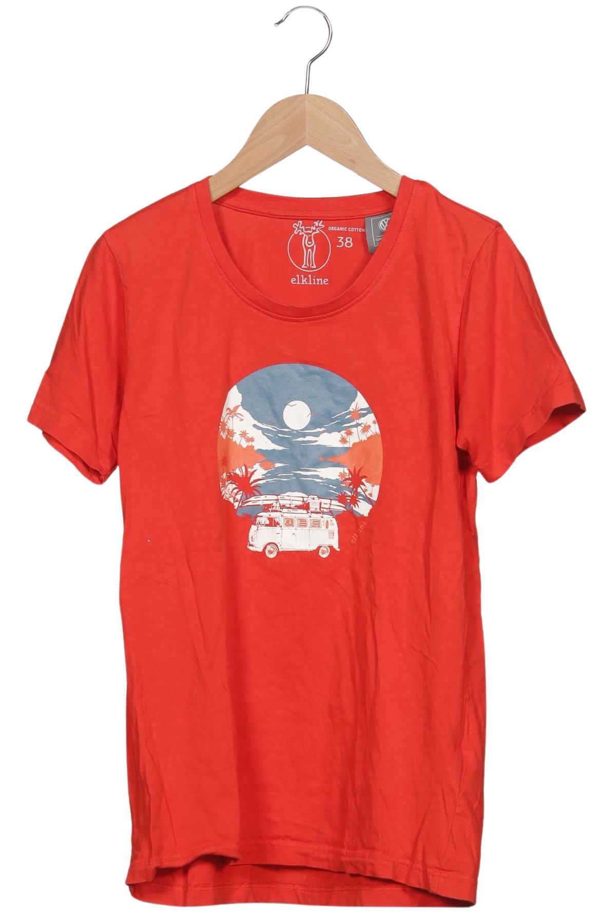 

elkline Damen T-Shirt, rot, Gr. 38