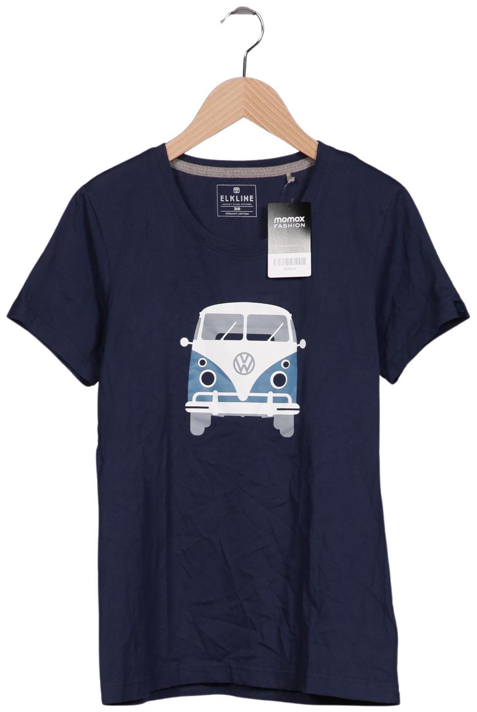 

elkline Damen T-Shirt, marineblau, Gr. 38