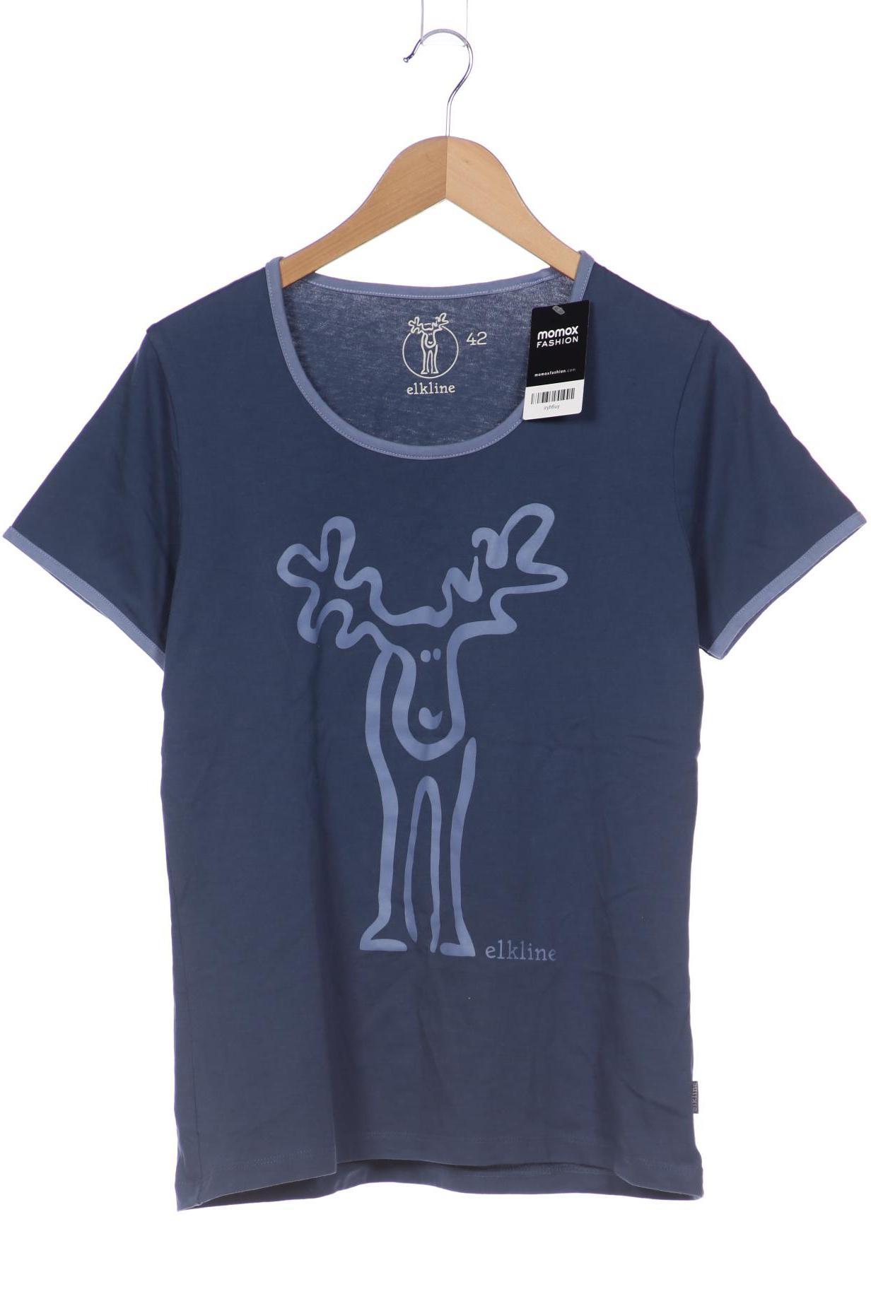 

elkline Damen T-Shirt, blau, Gr. 42
