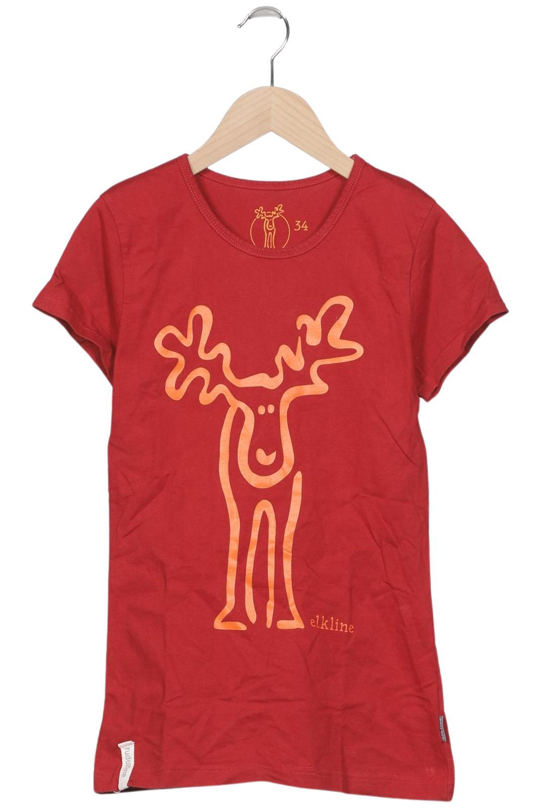

elkline Damen T-Shirt, rot, Gr. 34