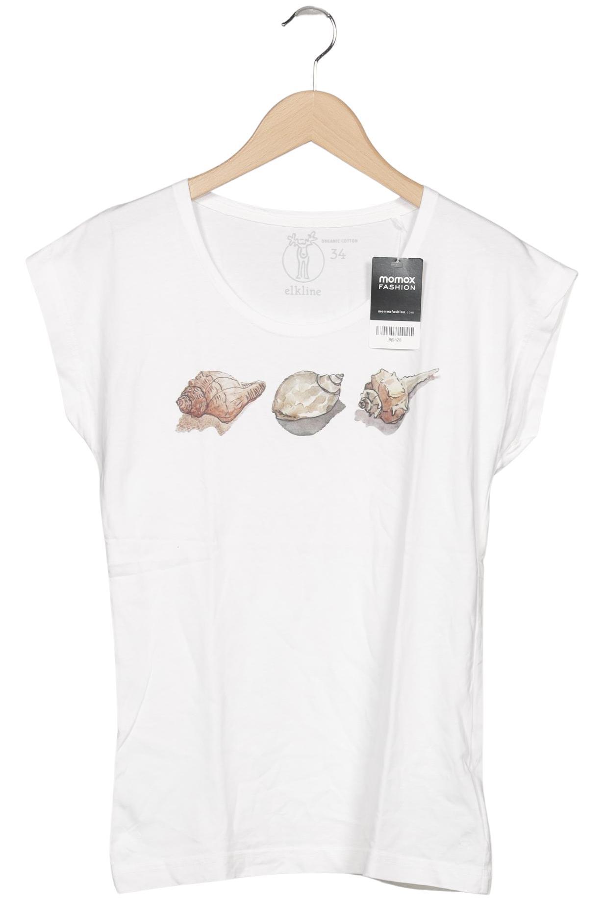 

elkline Damen T-Shirt, weiß, Gr. 34