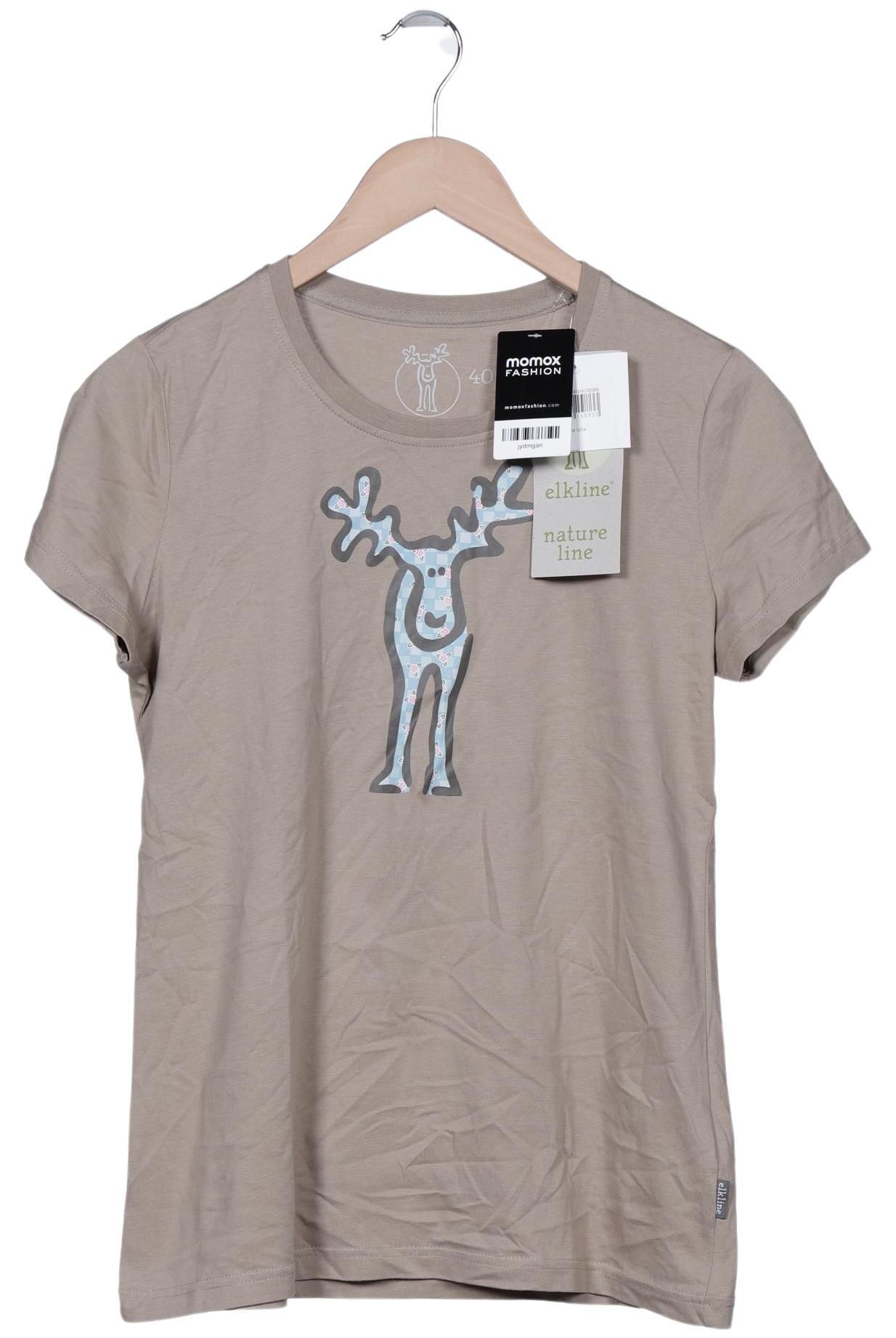 

elkline Damen T-Shirt, beige, Gr. 40