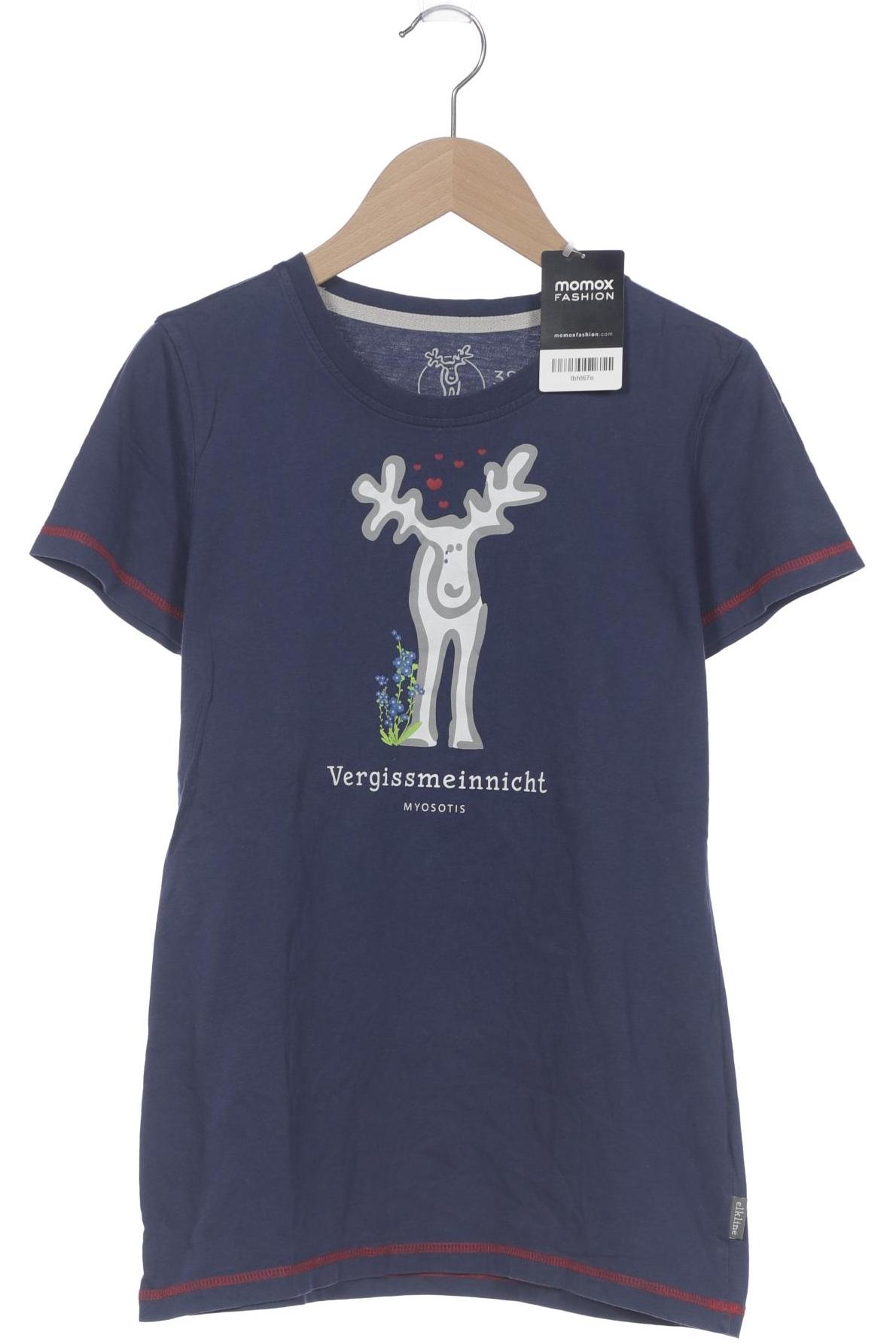 

elkline Damen T-Shirt, marineblau, Gr. 38
