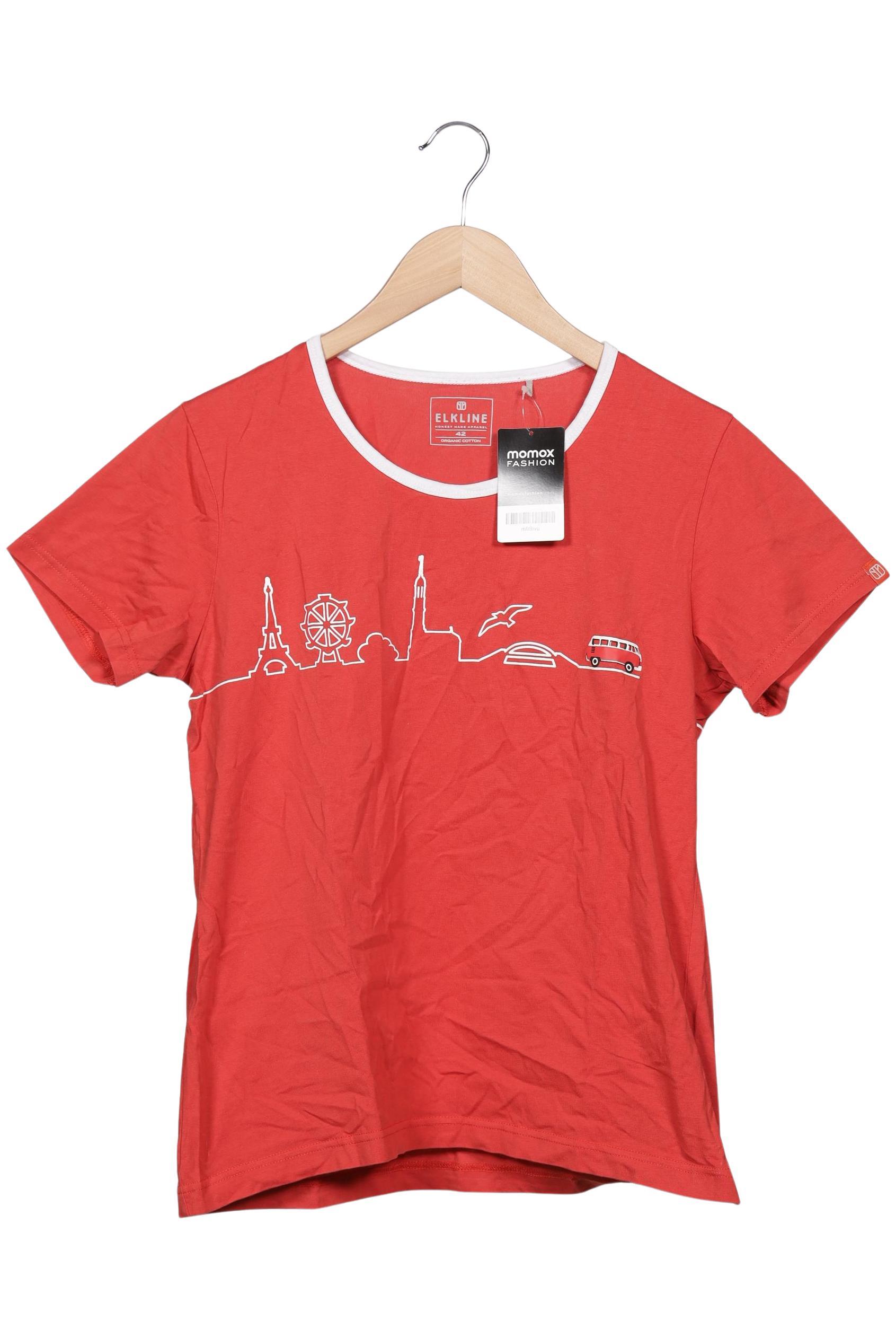 

elkline Damen T-Shirt, rot, Gr. 42