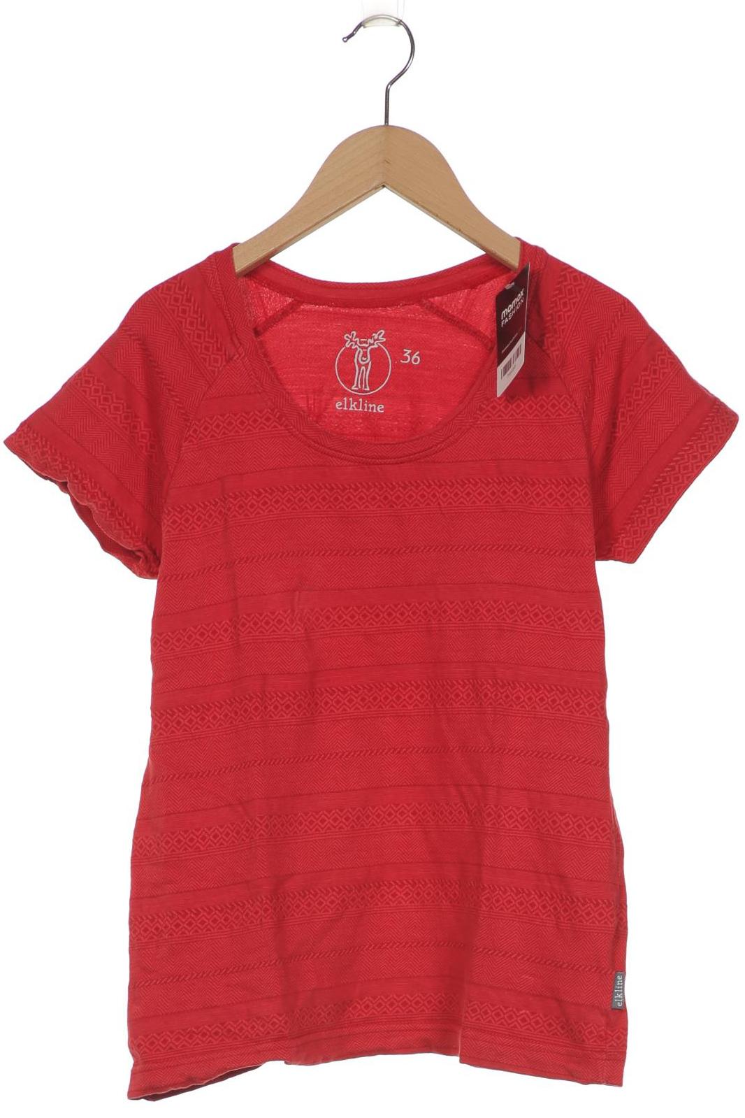

elkline Damen T-Shirt, rot, Gr. 36