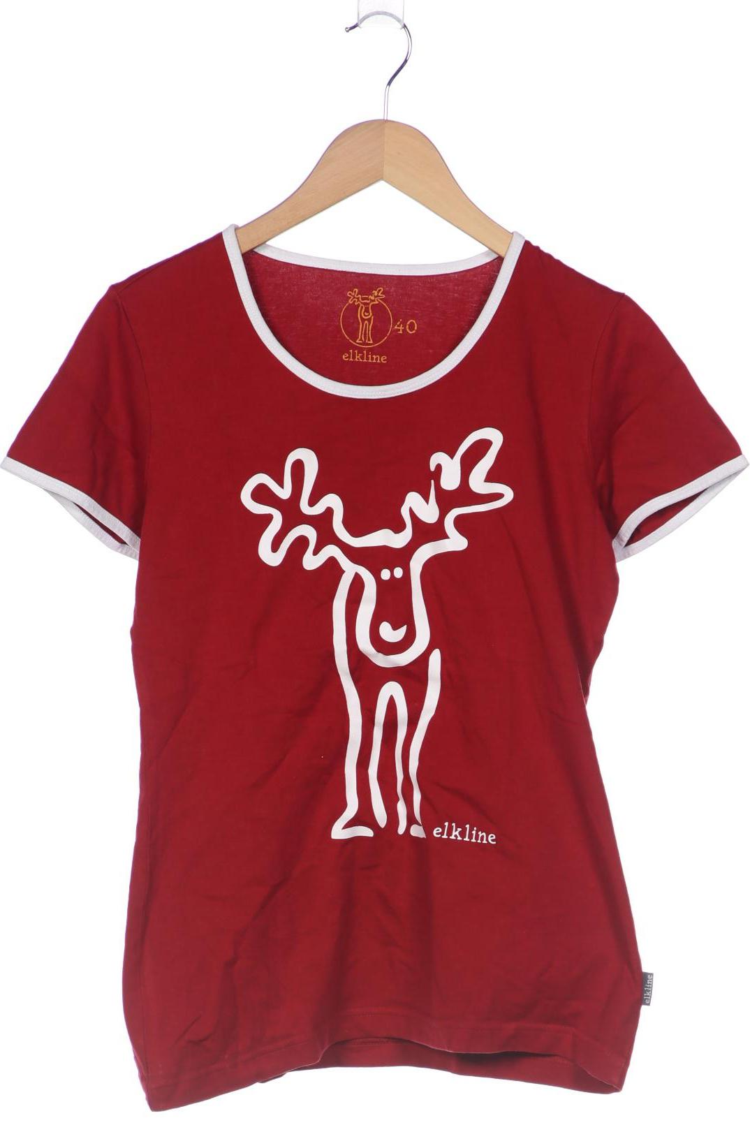 

elkline Damen T-Shirt, rot, Gr. 40