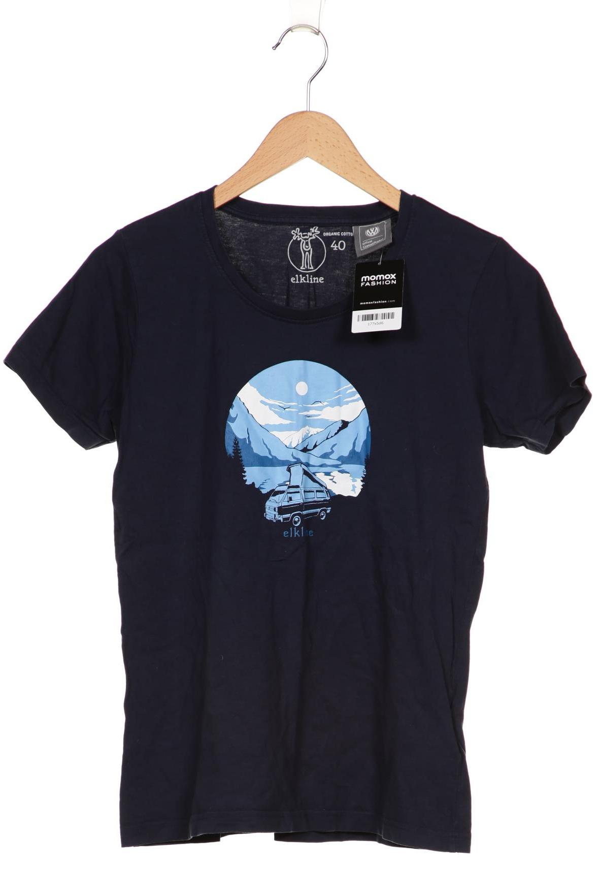 

elkline Damen T-Shirt, marineblau