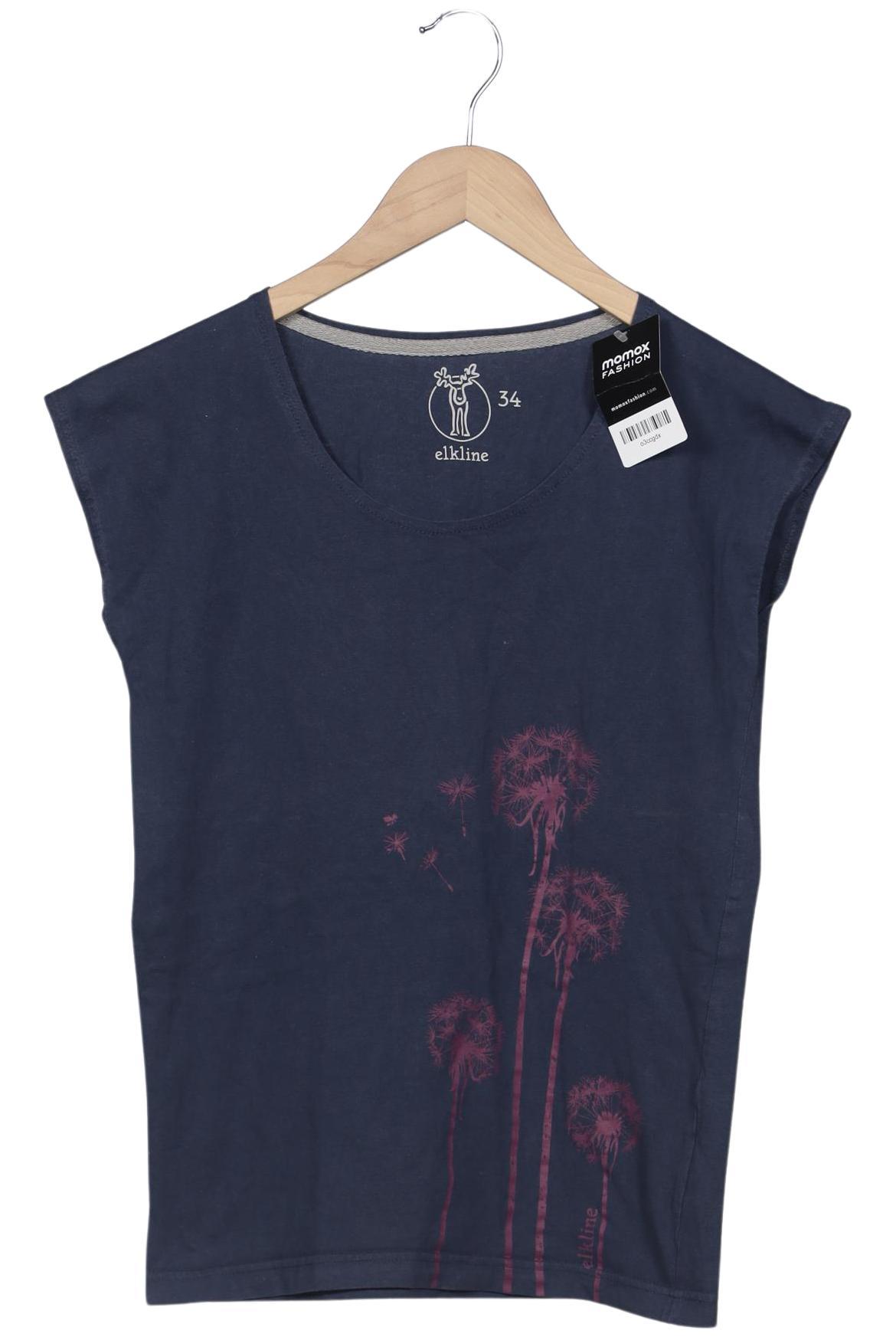 

elkline Damen T-Shirt, marineblau, Gr. 34