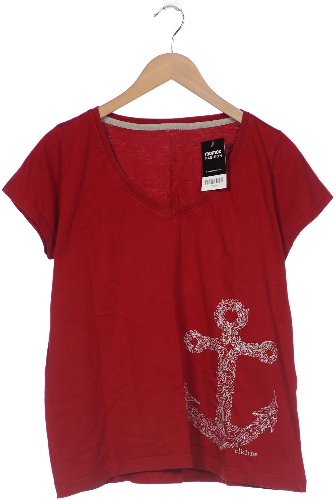 

elkline Damen T-Shirt, rot, Gr. 44