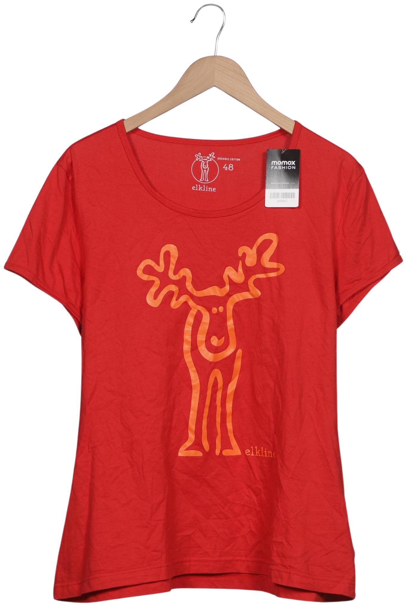 

elkline Damen T-Shirt, rot, Gr. 48