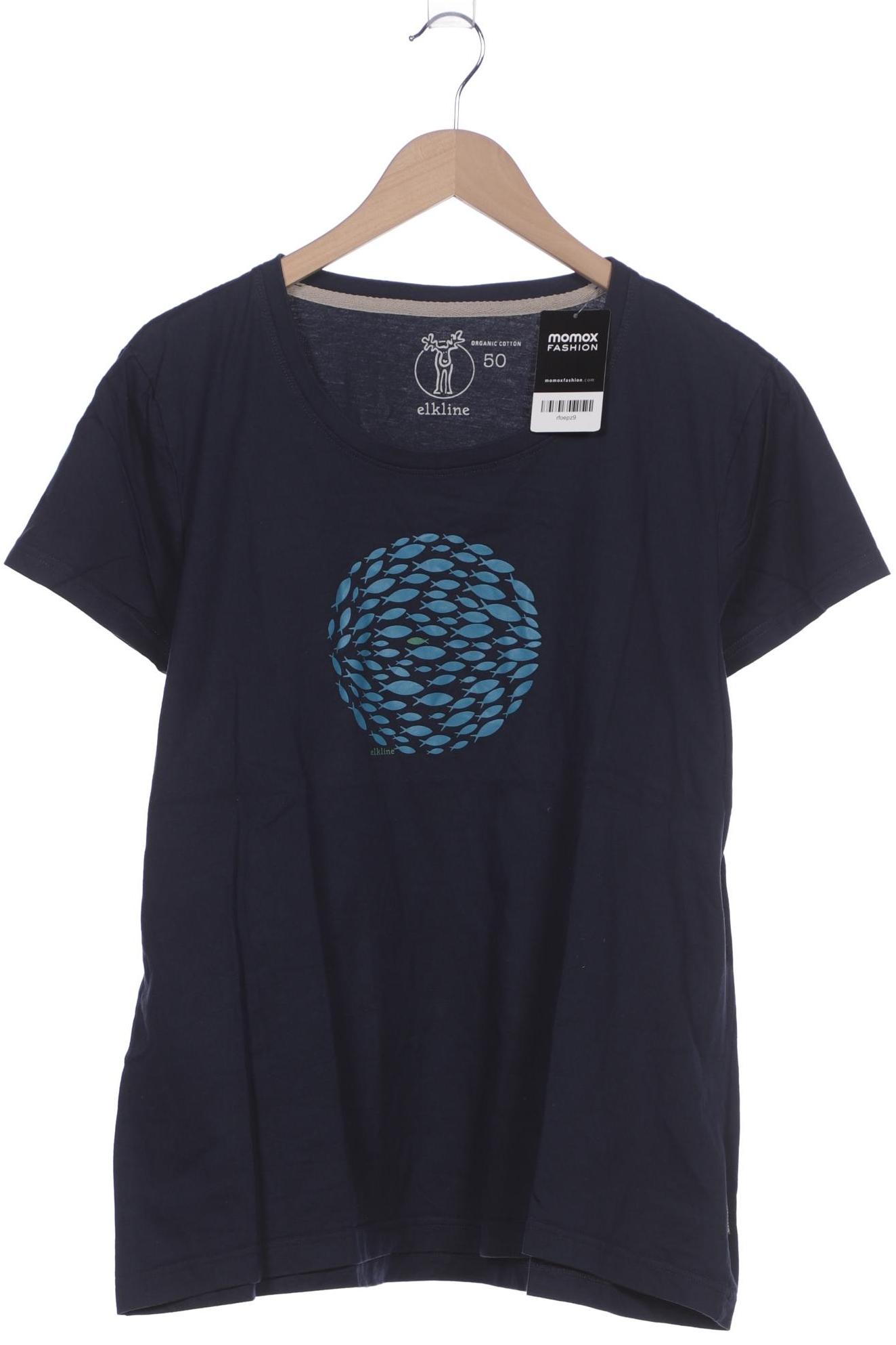 

elkline Damen T-Shirt, marineblau, Gr. 50