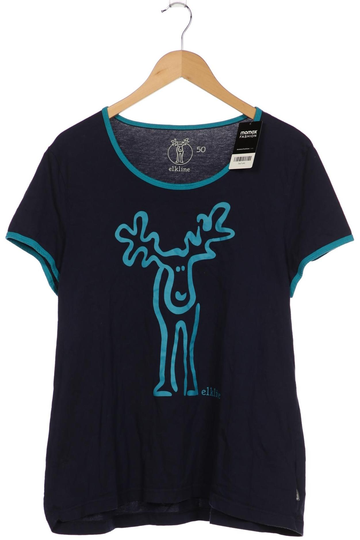 

elkline Damen T-Shirt, marineblau, Gr. 50