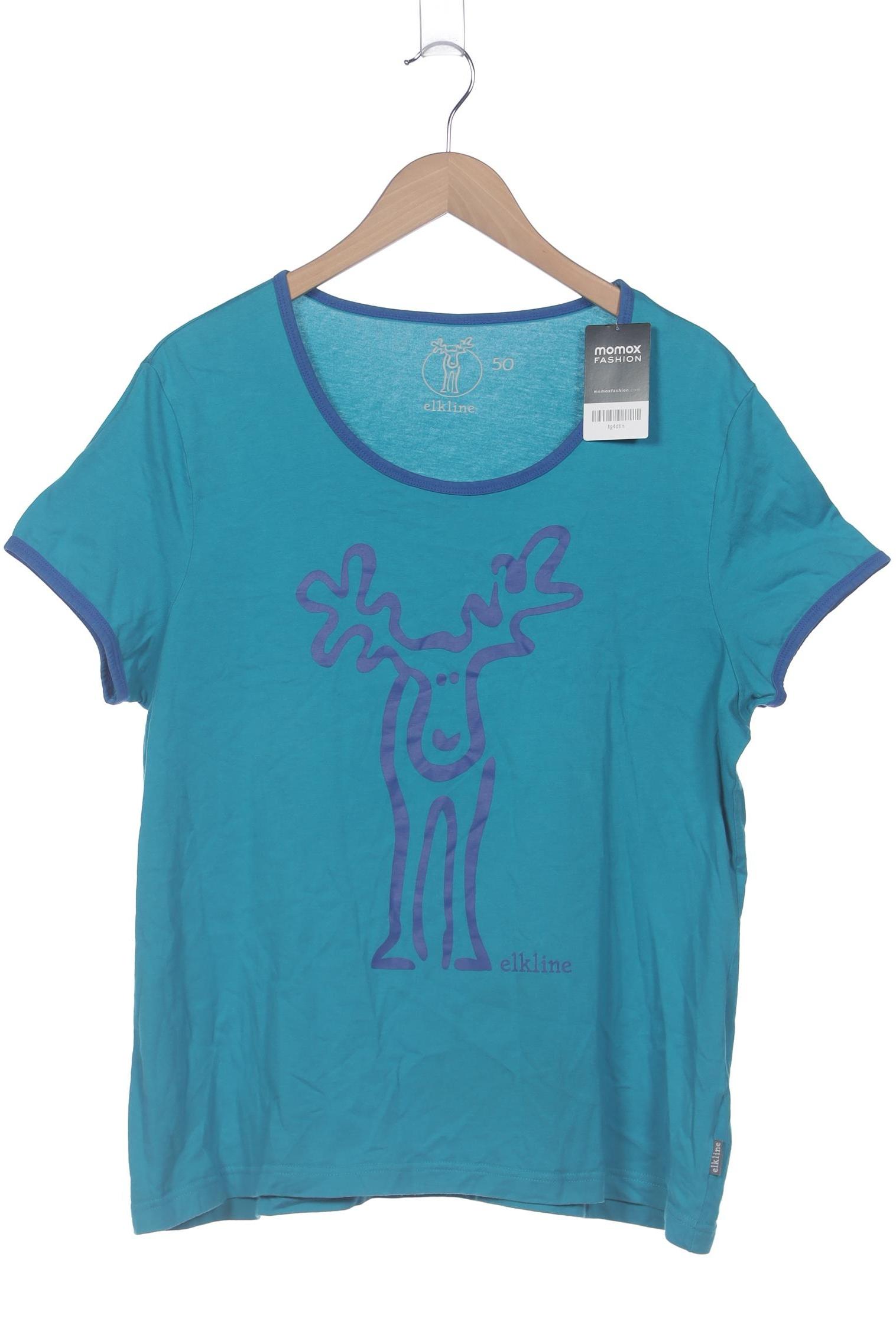 

elkline Damen T-Shirt, türkis, Gr. 50