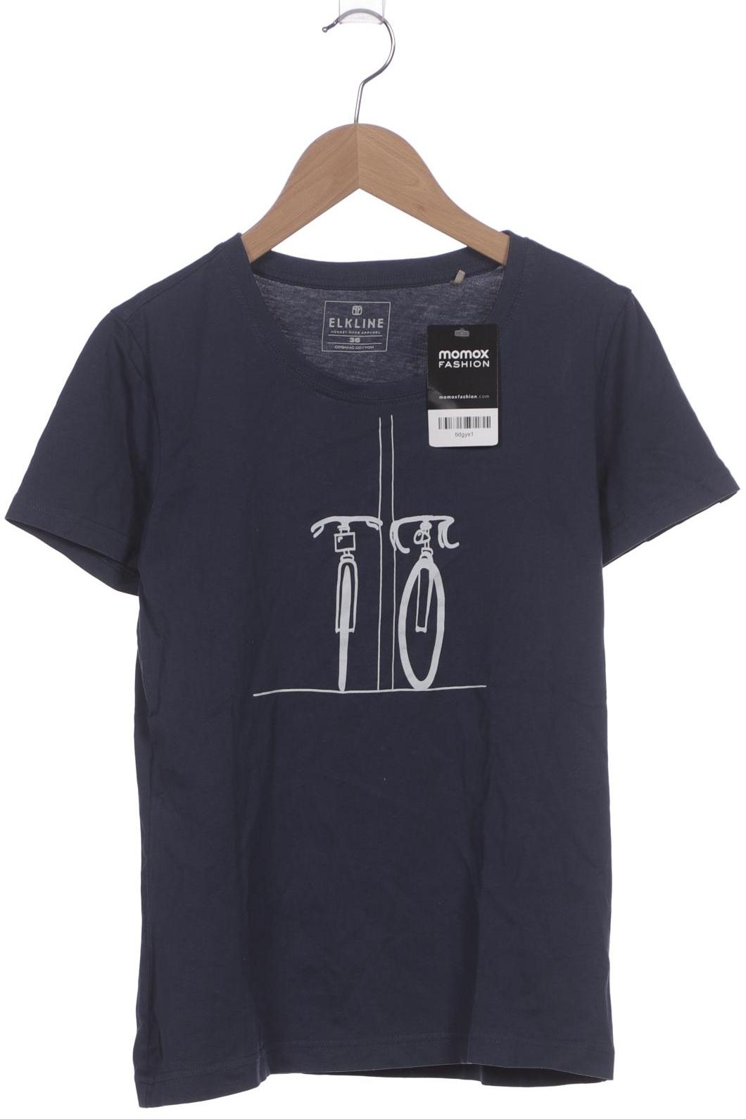 

elkline Damen T-Shirt, marineblau, Gr. 36