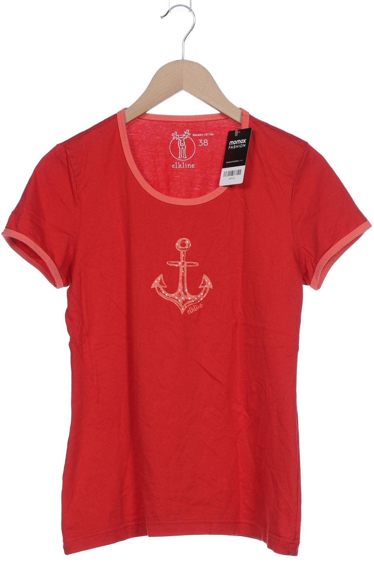 

elkline Damen T-Shirt, rot, Gr. 38