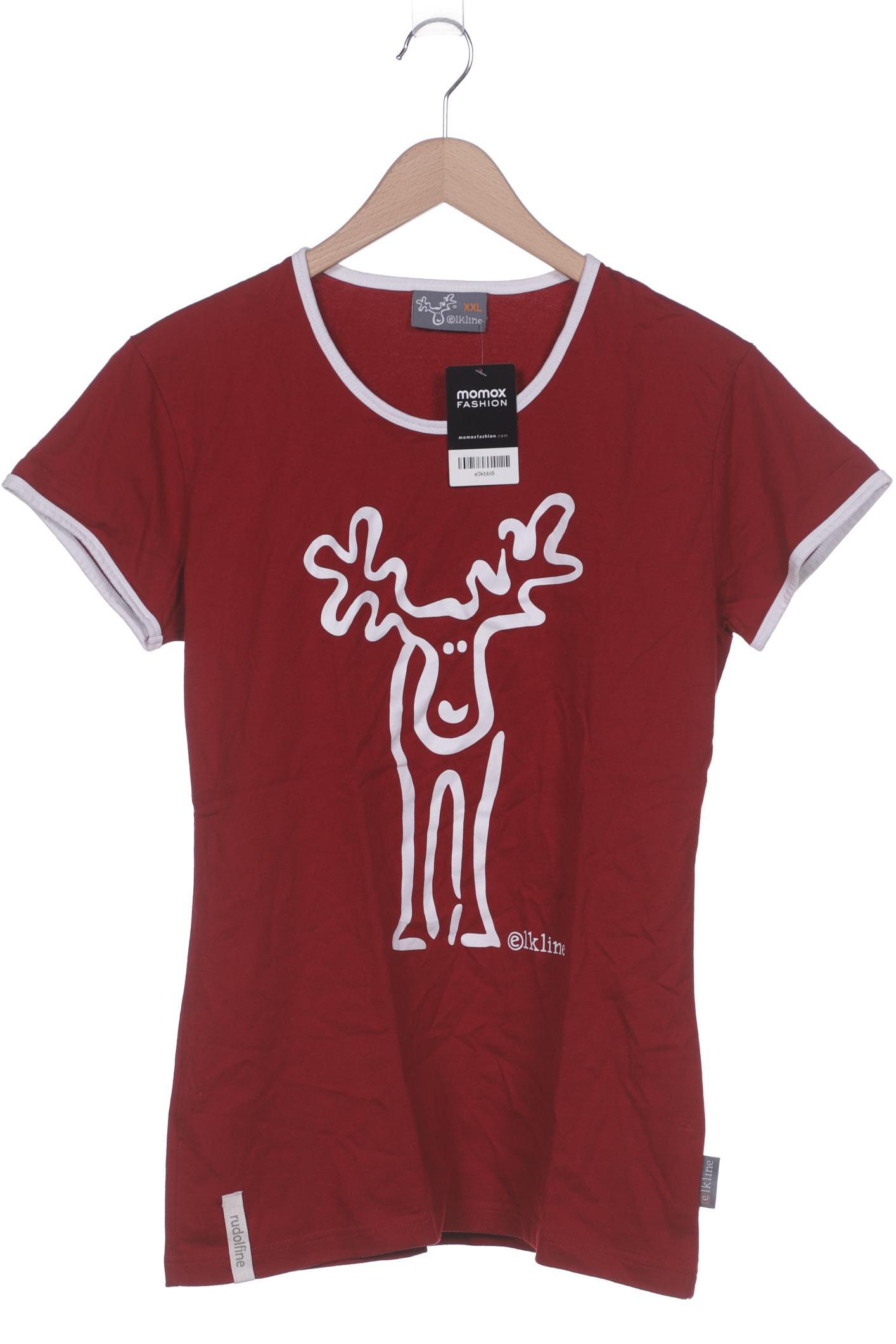 

elkline Damen T-Shirt, rot, Gr. 46