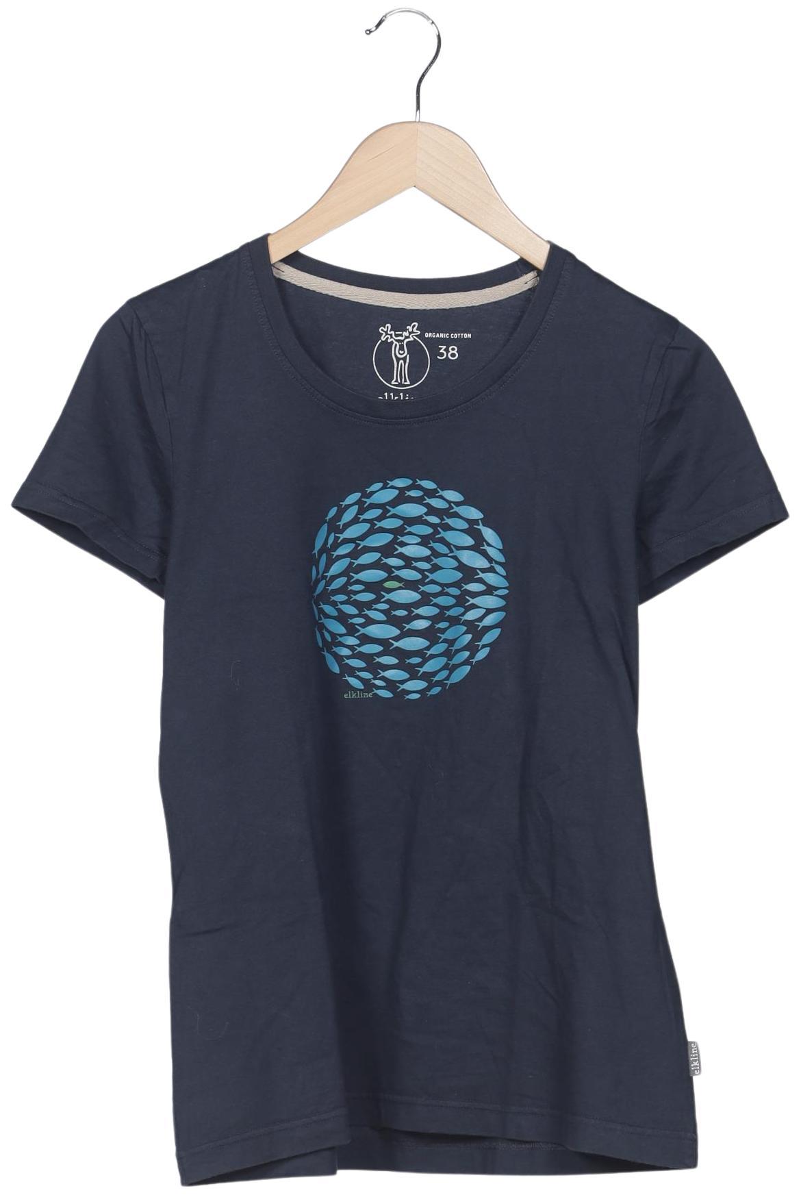 

elkline Damen T-Shirt, marineblau, Gr. 38