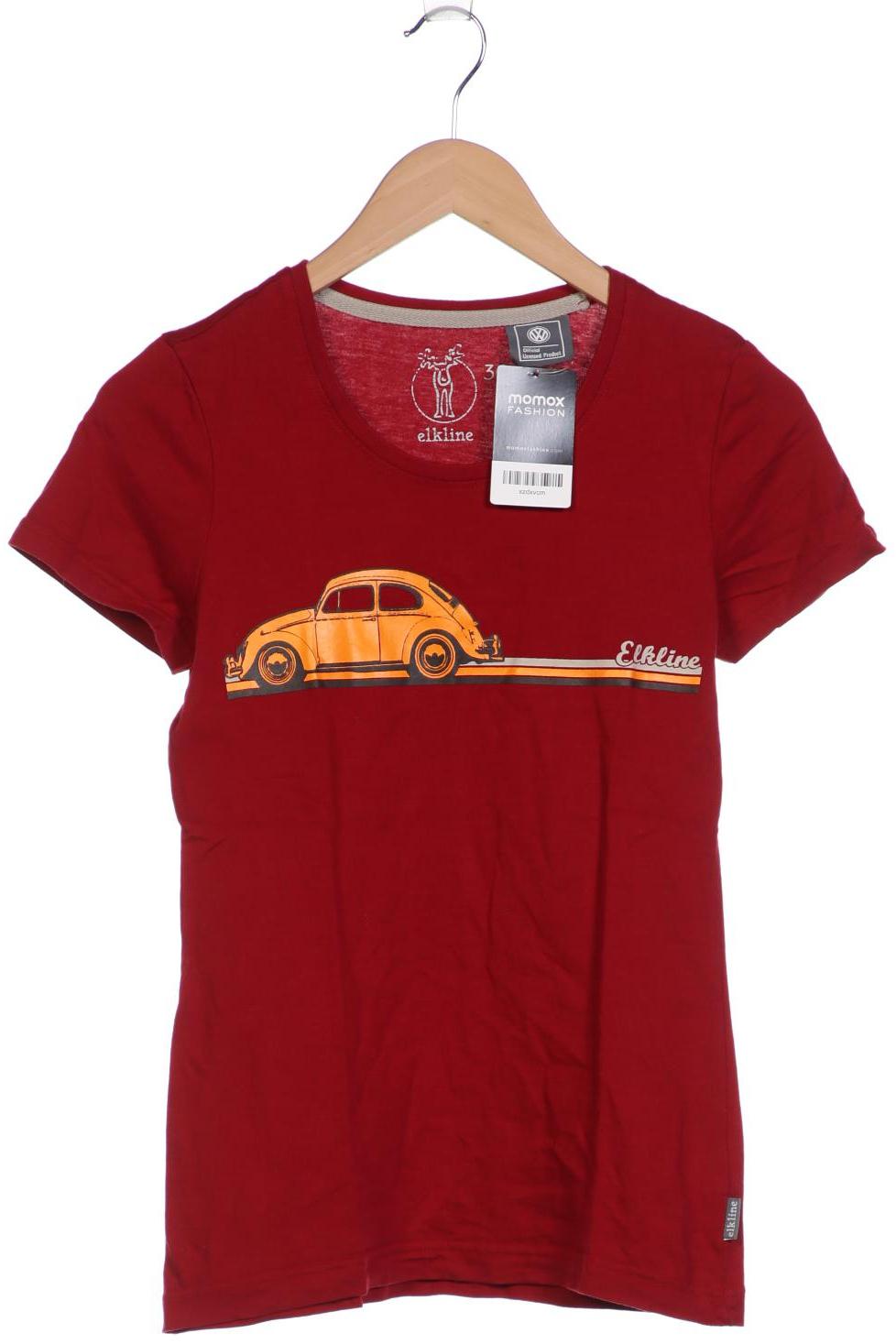 

elkline Damen T-Shirt, rot, Gr. 36