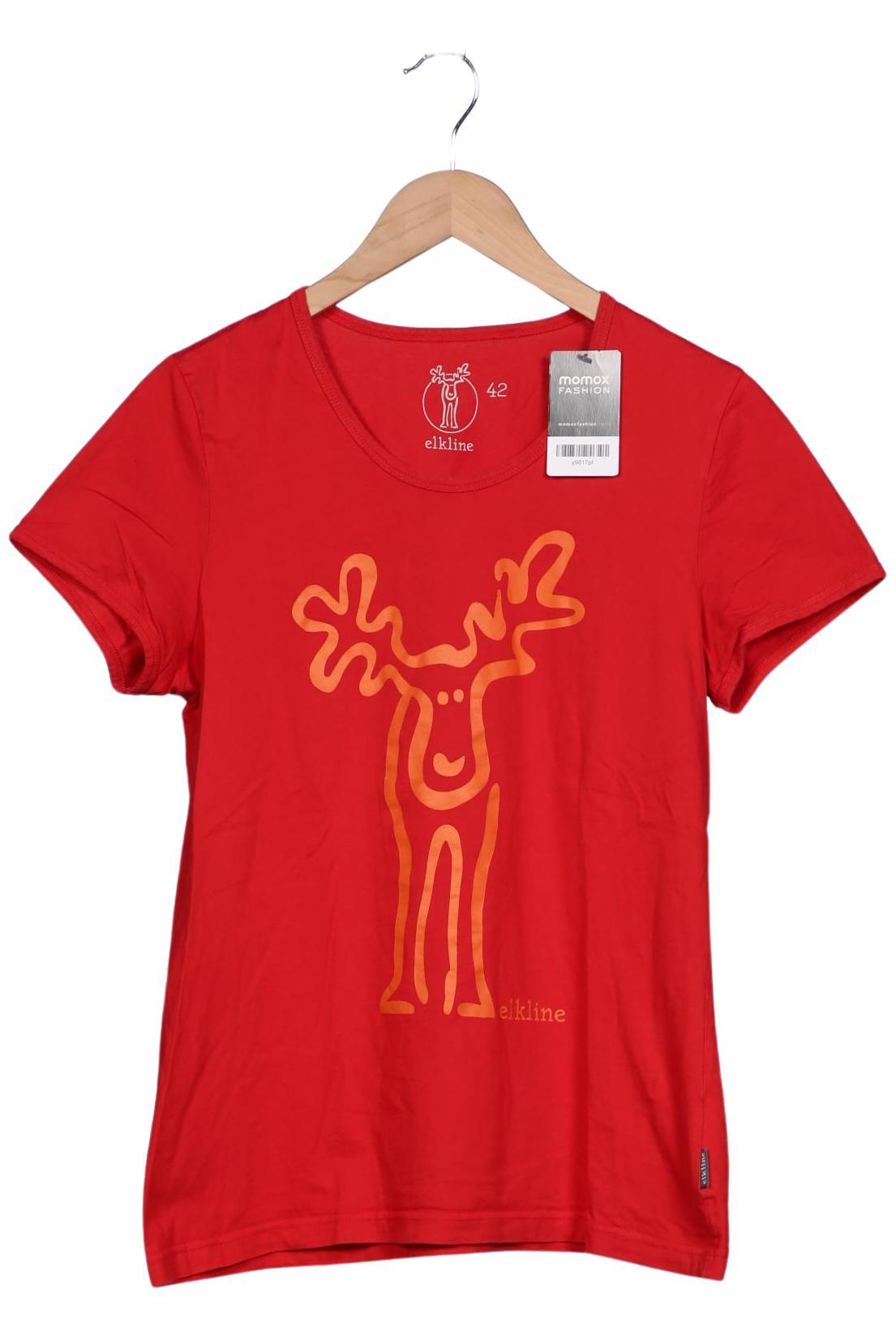 

elkline Damen T-Shirt, rot, Gr. 42