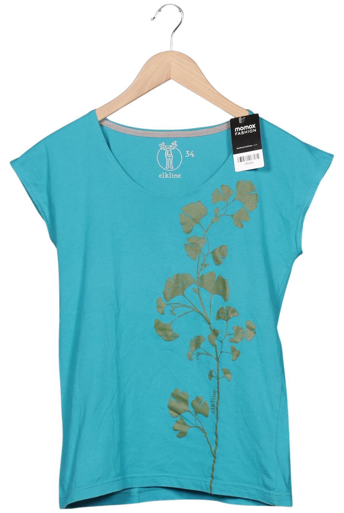 

elkline Damen T-Shirt, blau, Gr. 34