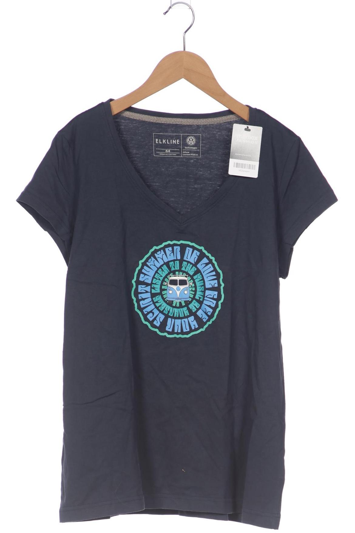 

elkline Damen T-Shirt, marineblau, Gr. 44