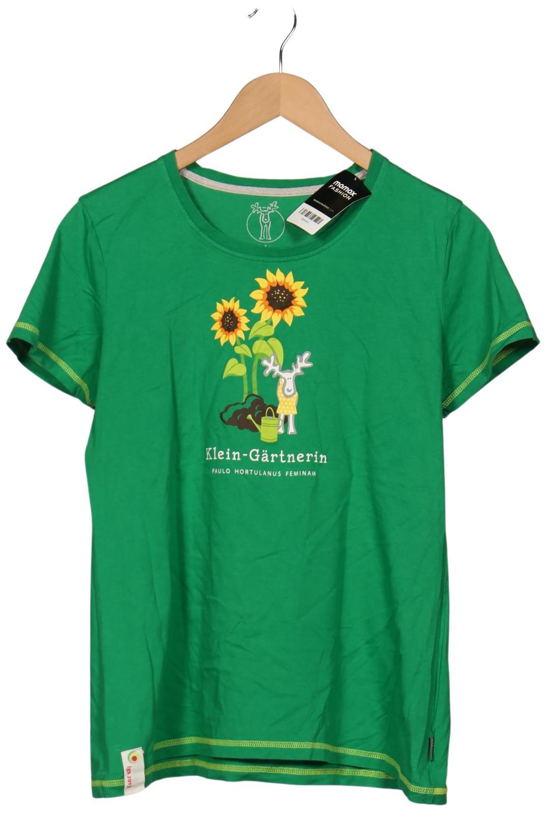 

elkline Damen T-Shirt, grün, Gr. 46