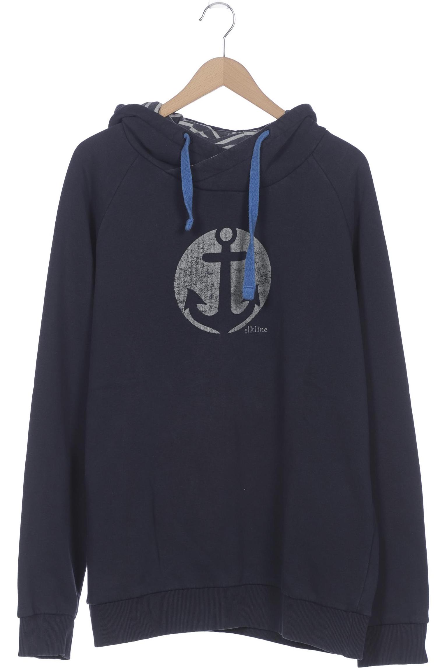 

elkline Herren Kapuzenpullover, marineblau, Gr. 56
