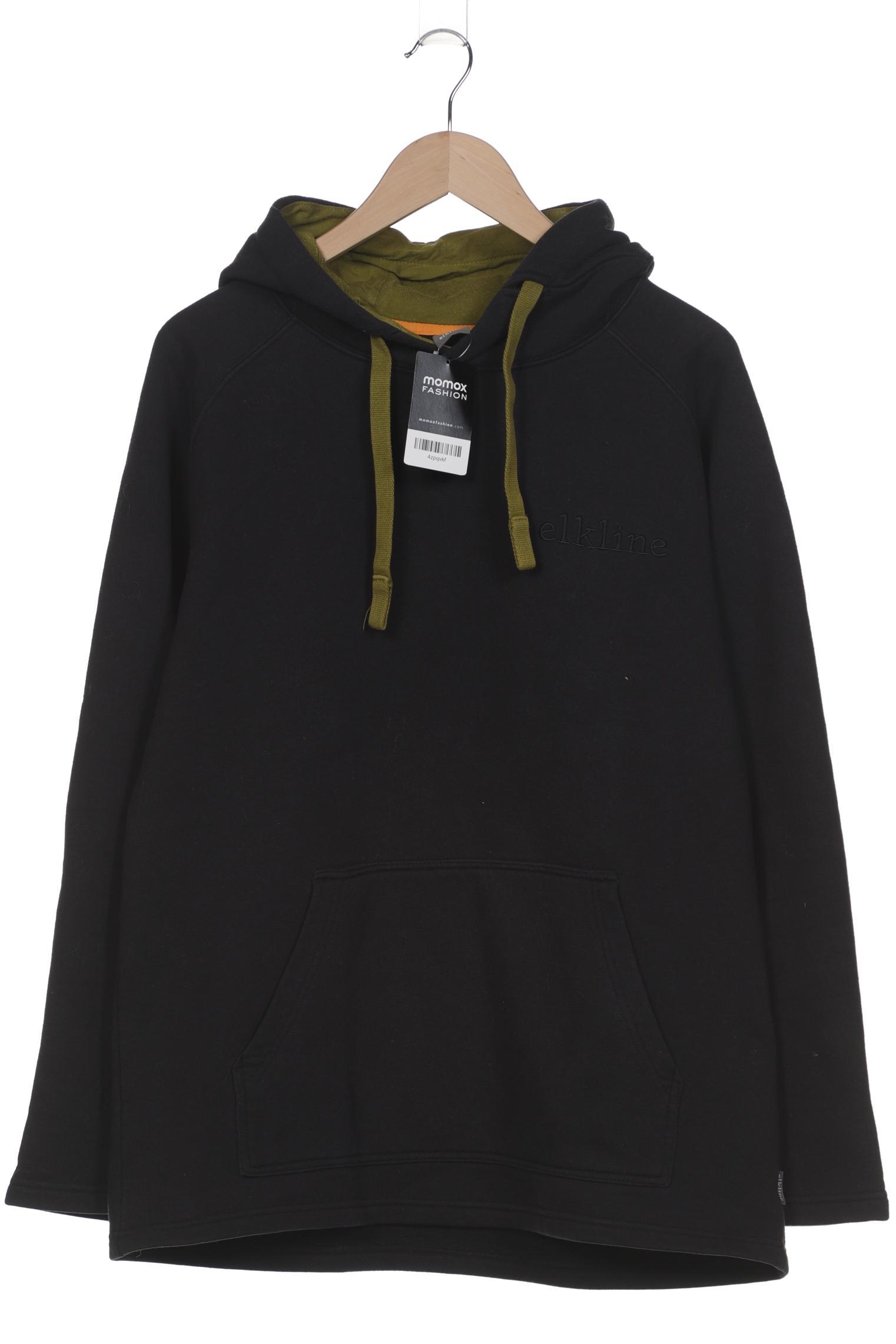 

elkline Herren Kapuzenpullover, schwarz, Gr. 48