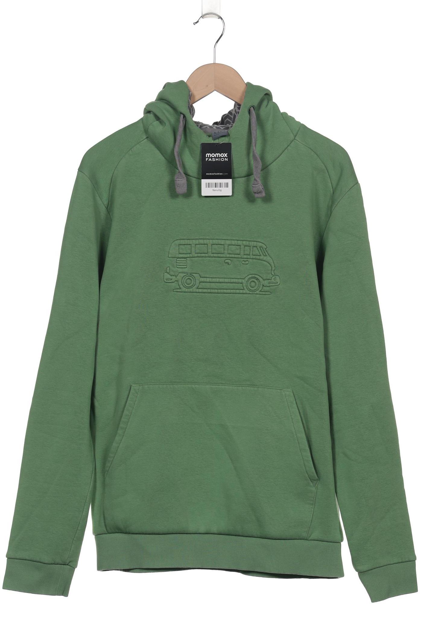 

elkline Herren Kapuzenpullover, grün, Gr. 54