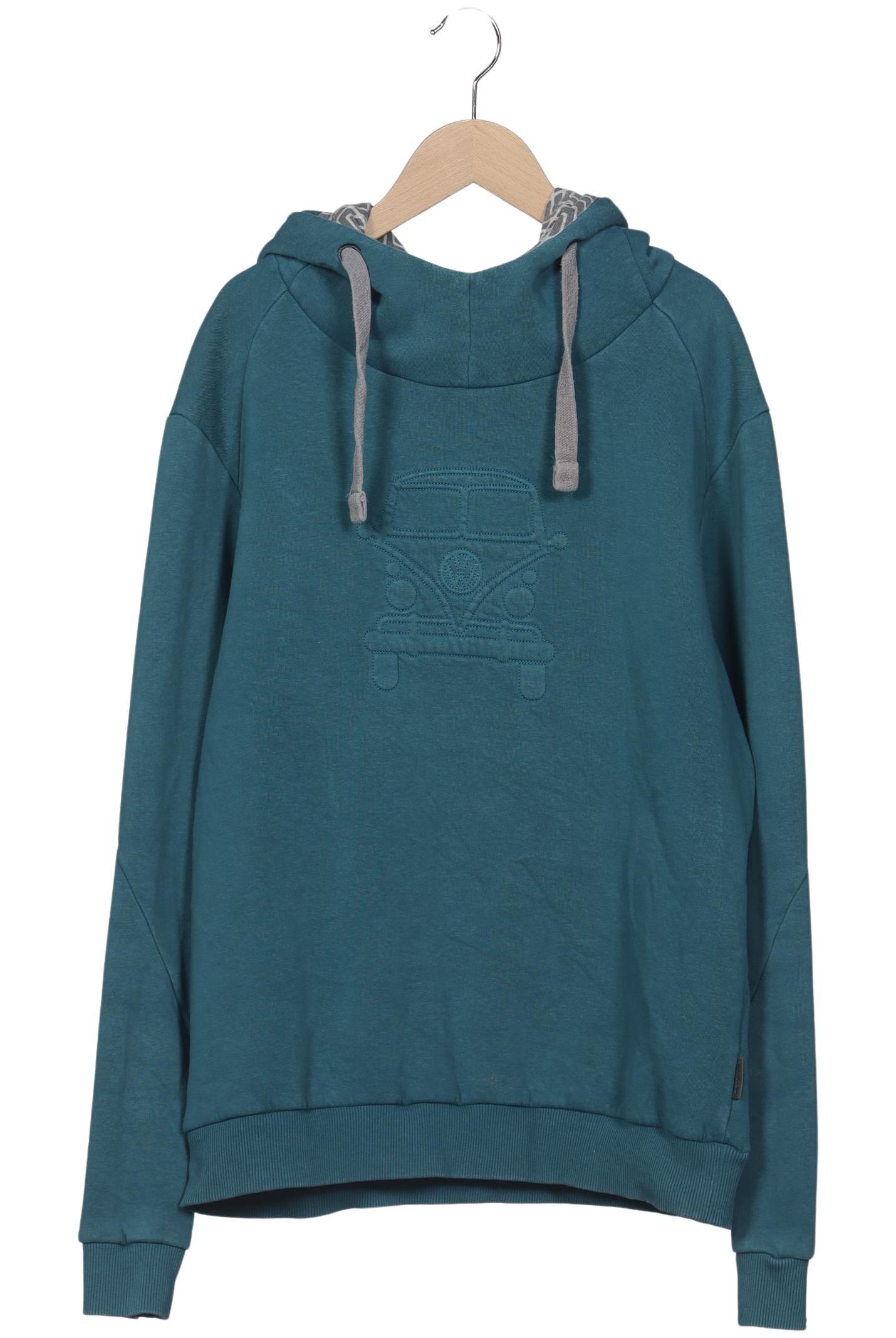 

elkline Herren Kapuzenpullover, türkis, Gr. 48